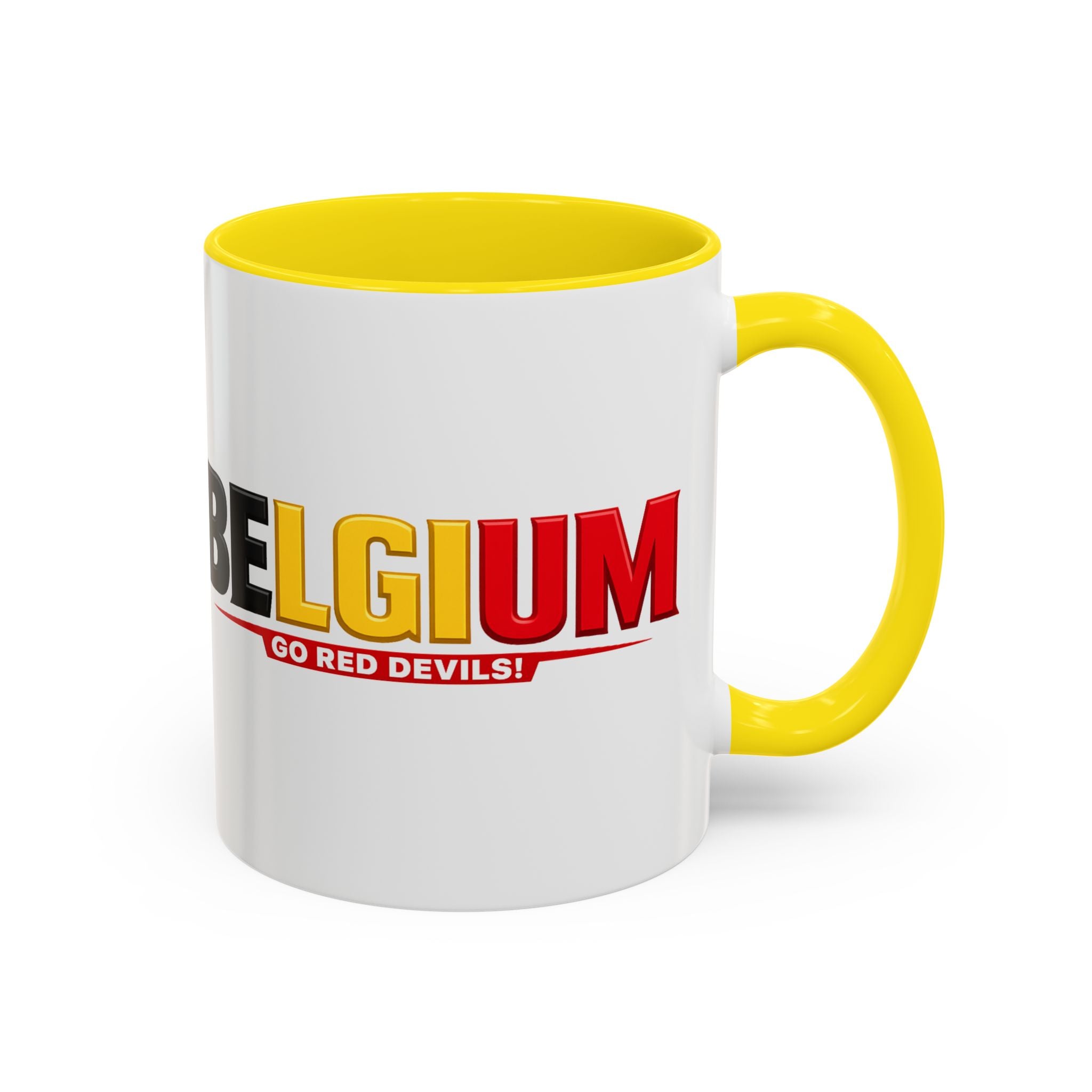 Belgium Go Red Devils Mug | Accent Coffee Mug 11oz 15oz