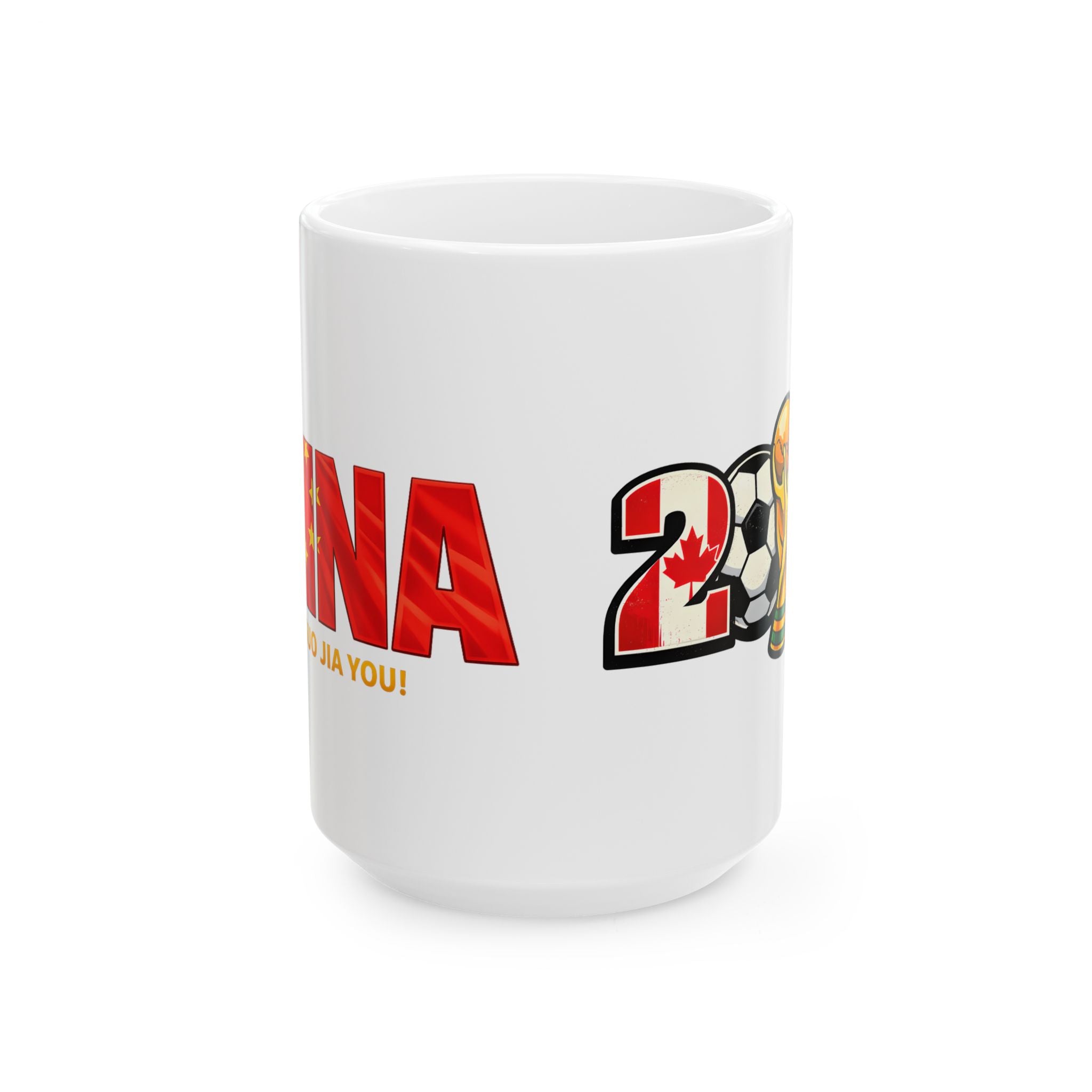 China World Cup 2026 Mug | China Flag, Ceramic Coffee Cup, Gift For Dad