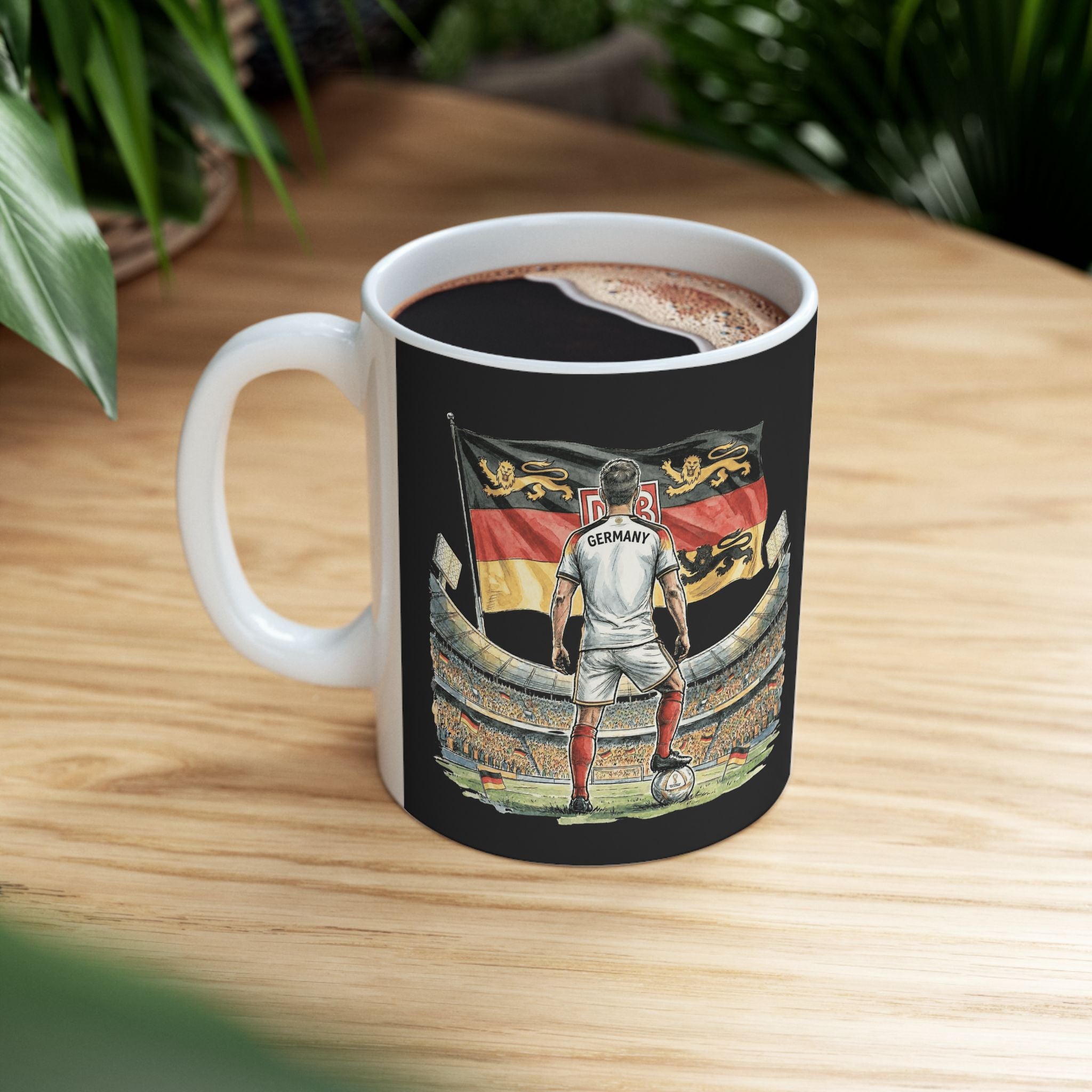 Germany World Cup 2026 Mug, Ceramic Mug, Germany Flag, Sports Fan Gift
