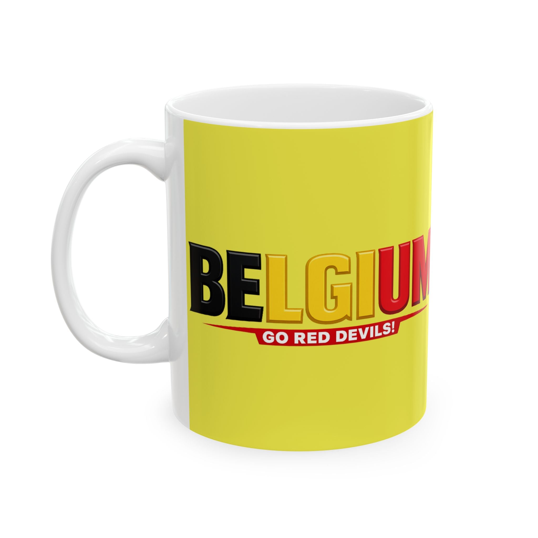 Belgium World Cup 2026 Mug | Belgium Flag, Ceramic Coffee Cup, Gift For Dad