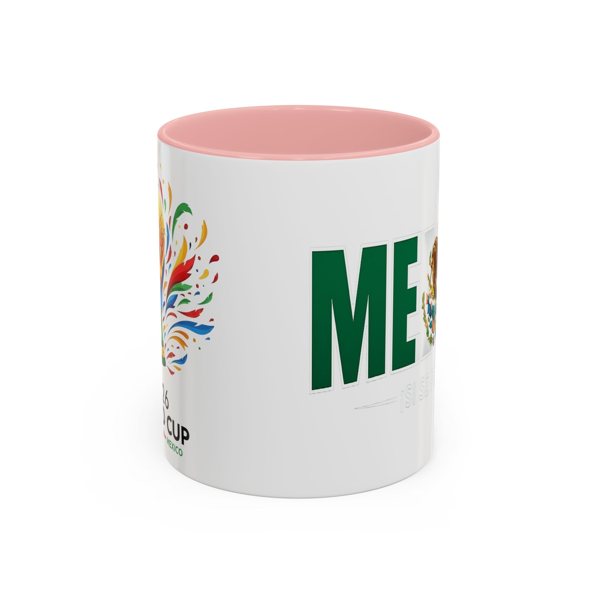 Mexico Coffee Mug | Accent Coffee Cup 11oz 15oz, World Cup 2026, Gift for Dad, Mexican Flag