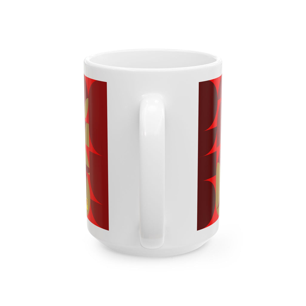 Germany Soccer Player Antonio Rüdiger Mug —  Ceramic  Coffee Cup (11oz, 15oz), World Cup 2026 Mugs