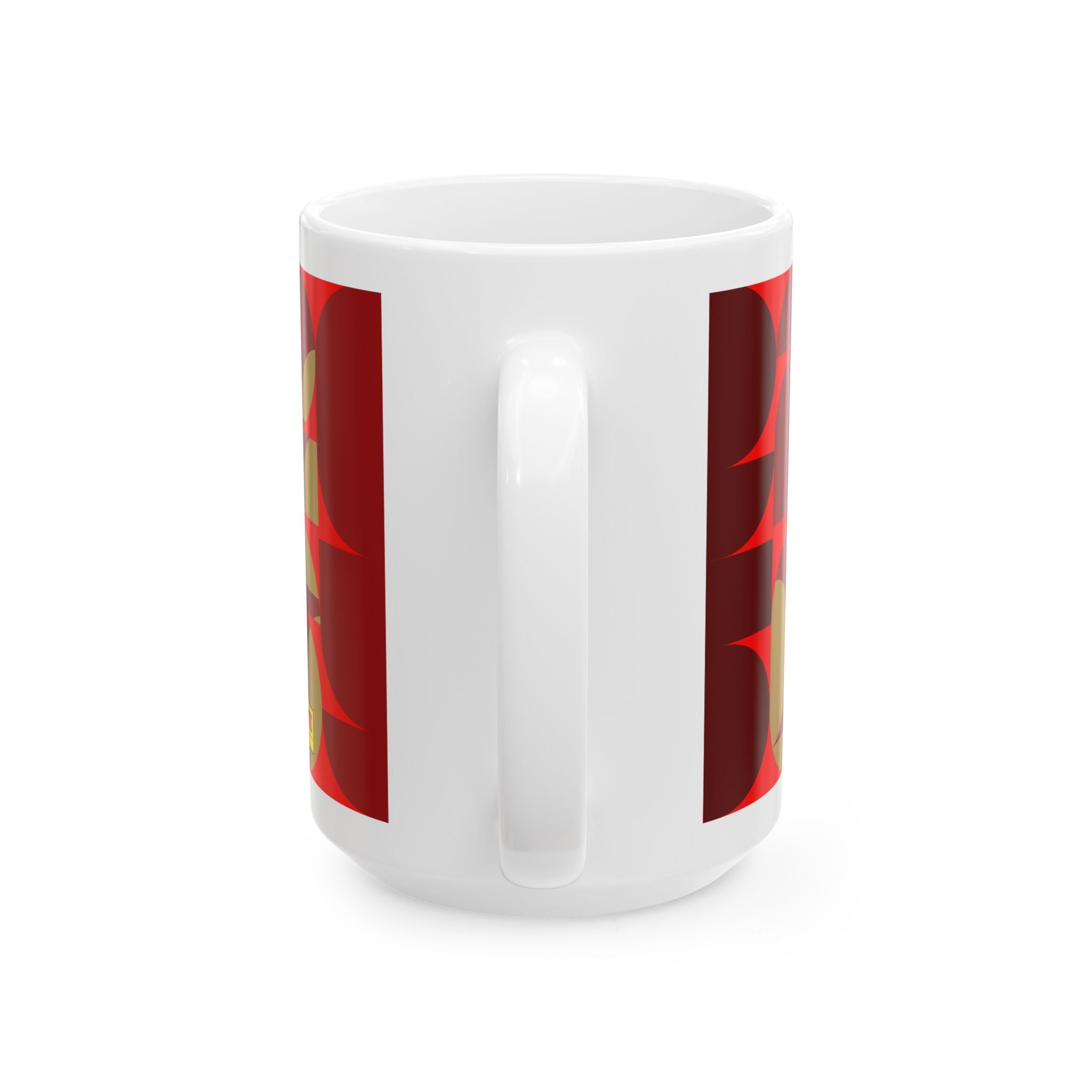 Germany Soccer Player Antonio Rüdiger Mug —  Ceramic  Coffee Cup (11oz, 15oz), World Cup 2026 Mugs