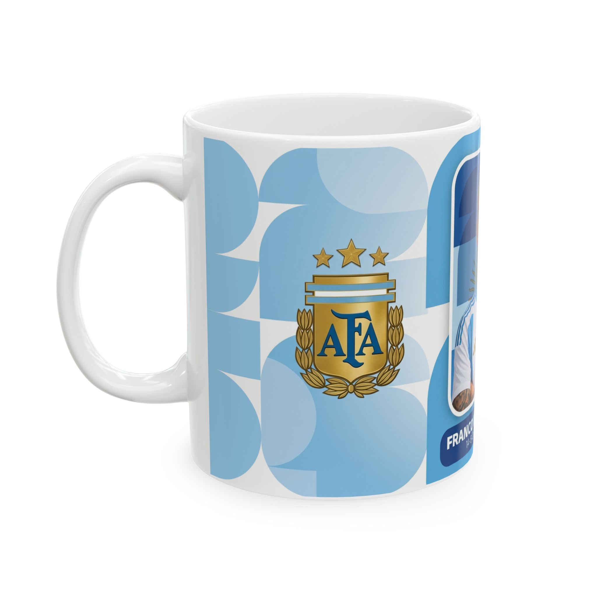 Argentina Soccer Player Franco Mastantuono' Mug — Fan Gift (11oz/15oz), World Cup 2026 Mugs