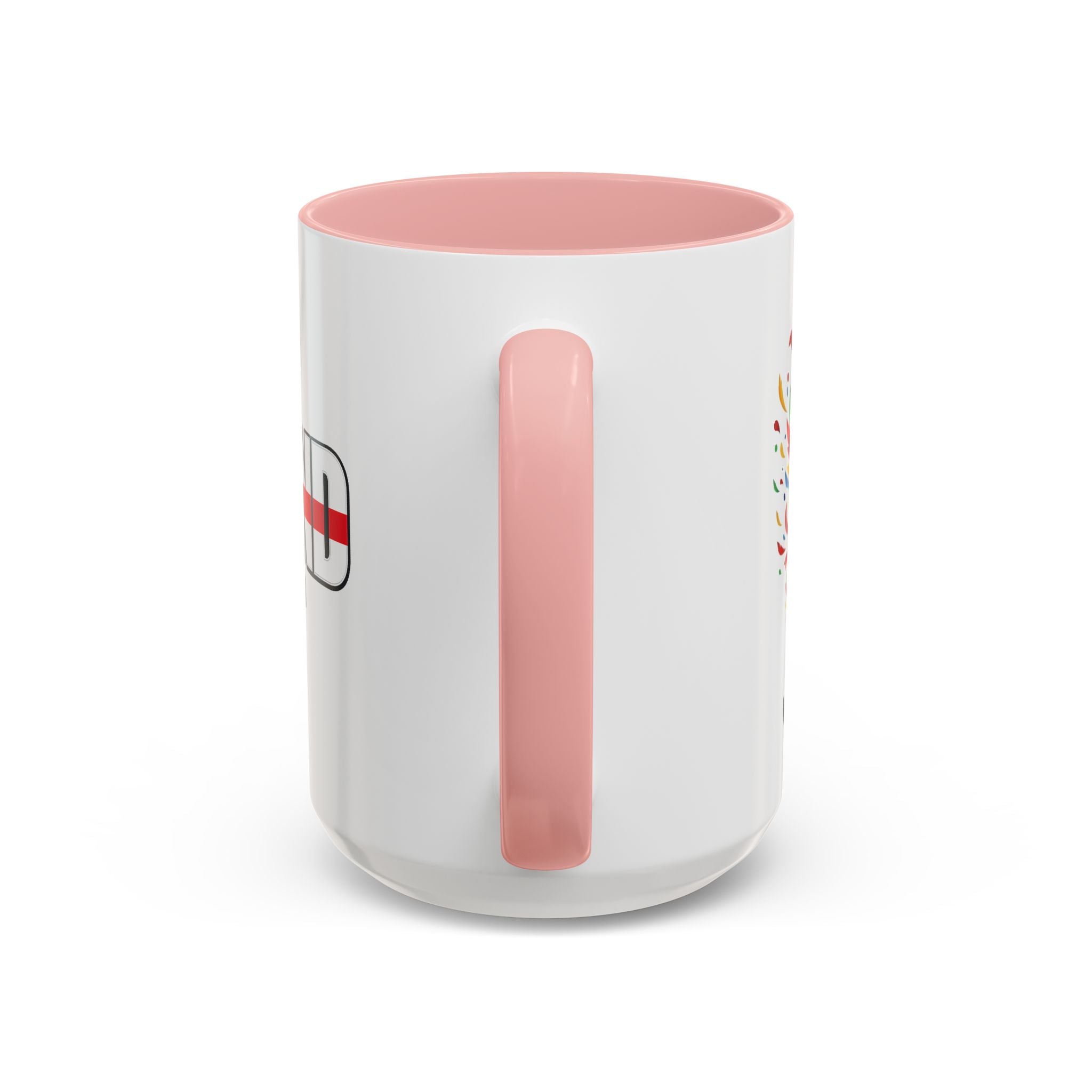 England Flag Typography Accent Coffee Mug | Come On England, World Cup 2026, Gift for Dad