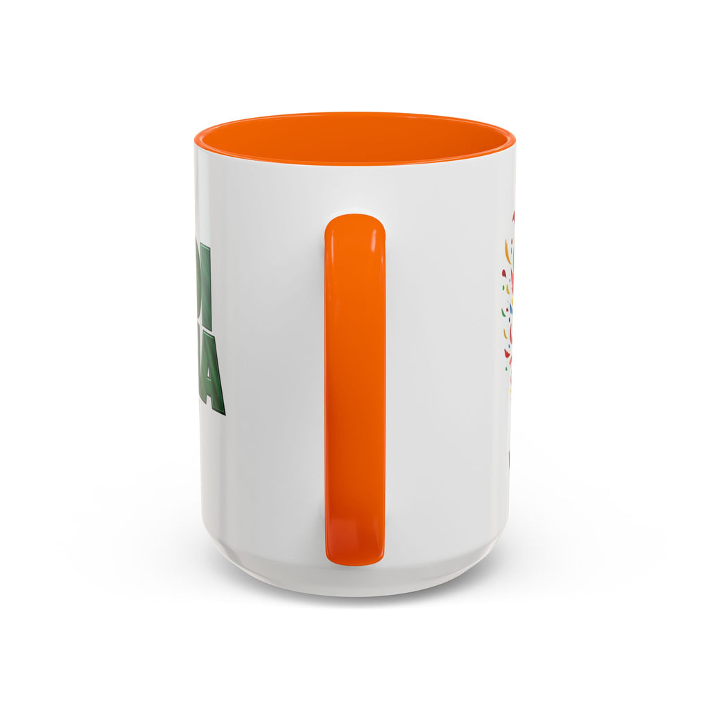 Saudi Arabia Typography Mug | Accent Coffee Mug, Green National Design, Soccer World Cup 2026, Gifts for Dad