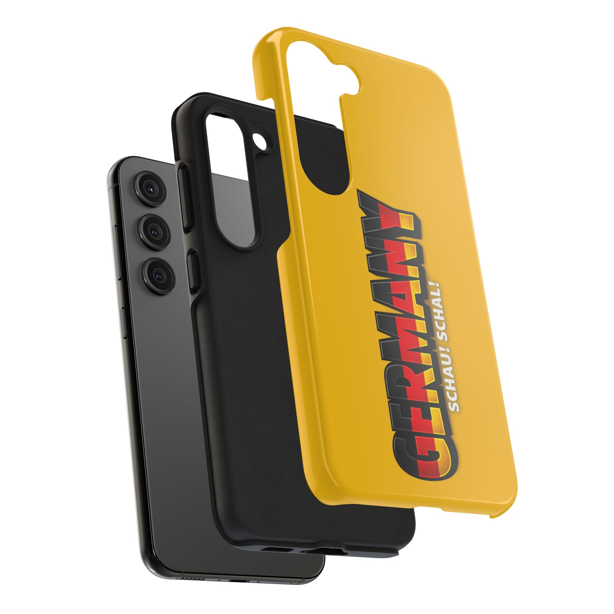 Germany Text Phone Case | Soccer Fan Phone Case, Protective, Glossy, World Cup 2026