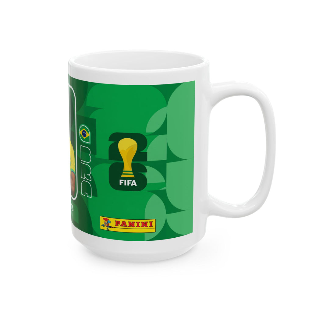 Brazil Soccer Player Marquinhos Ceramic Mug (11oz, 15oz), World Cup 2026 Mugs