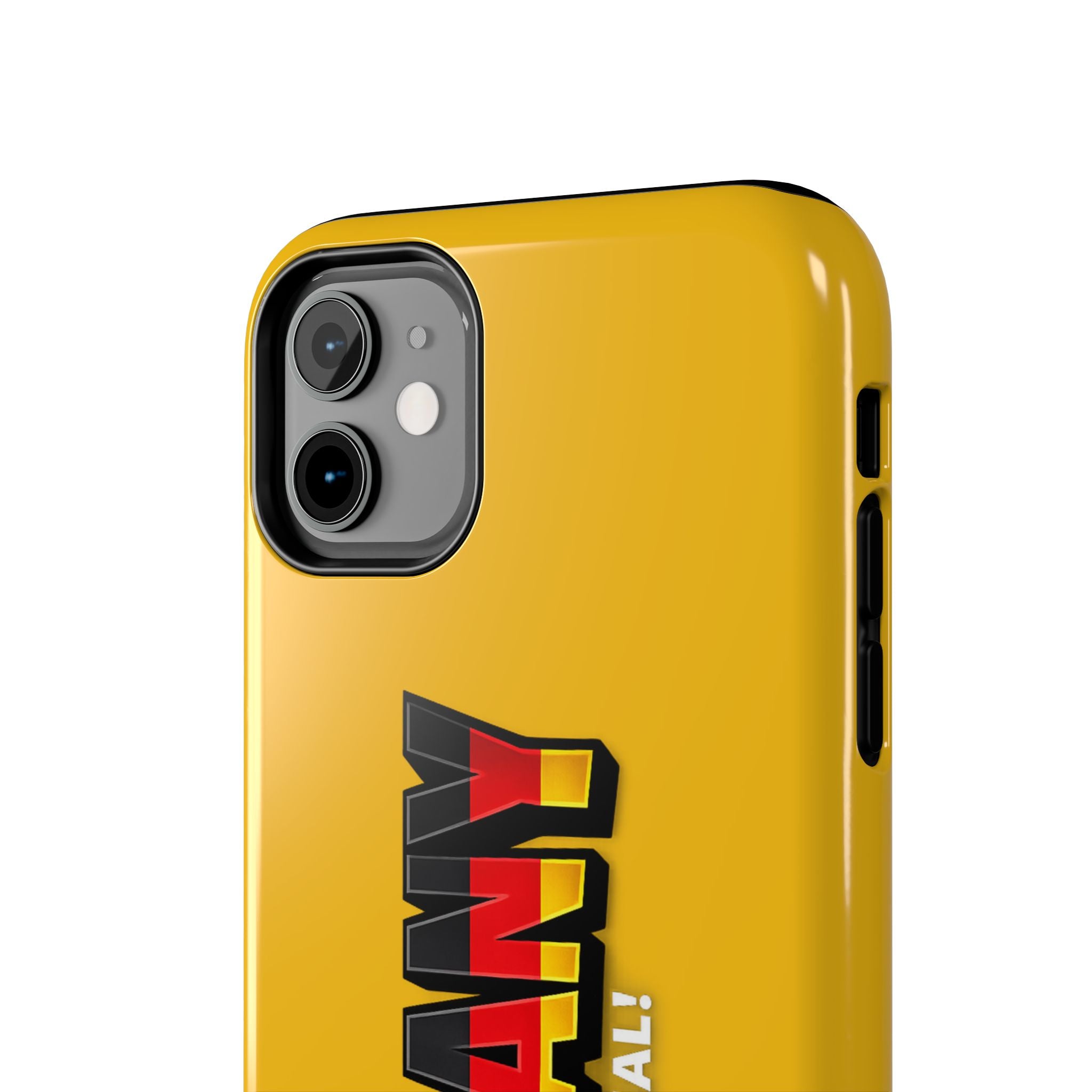 Germany Text Phone Case | Soccer Fan Phone Case, Protective, Glossy, World Cup 2026
