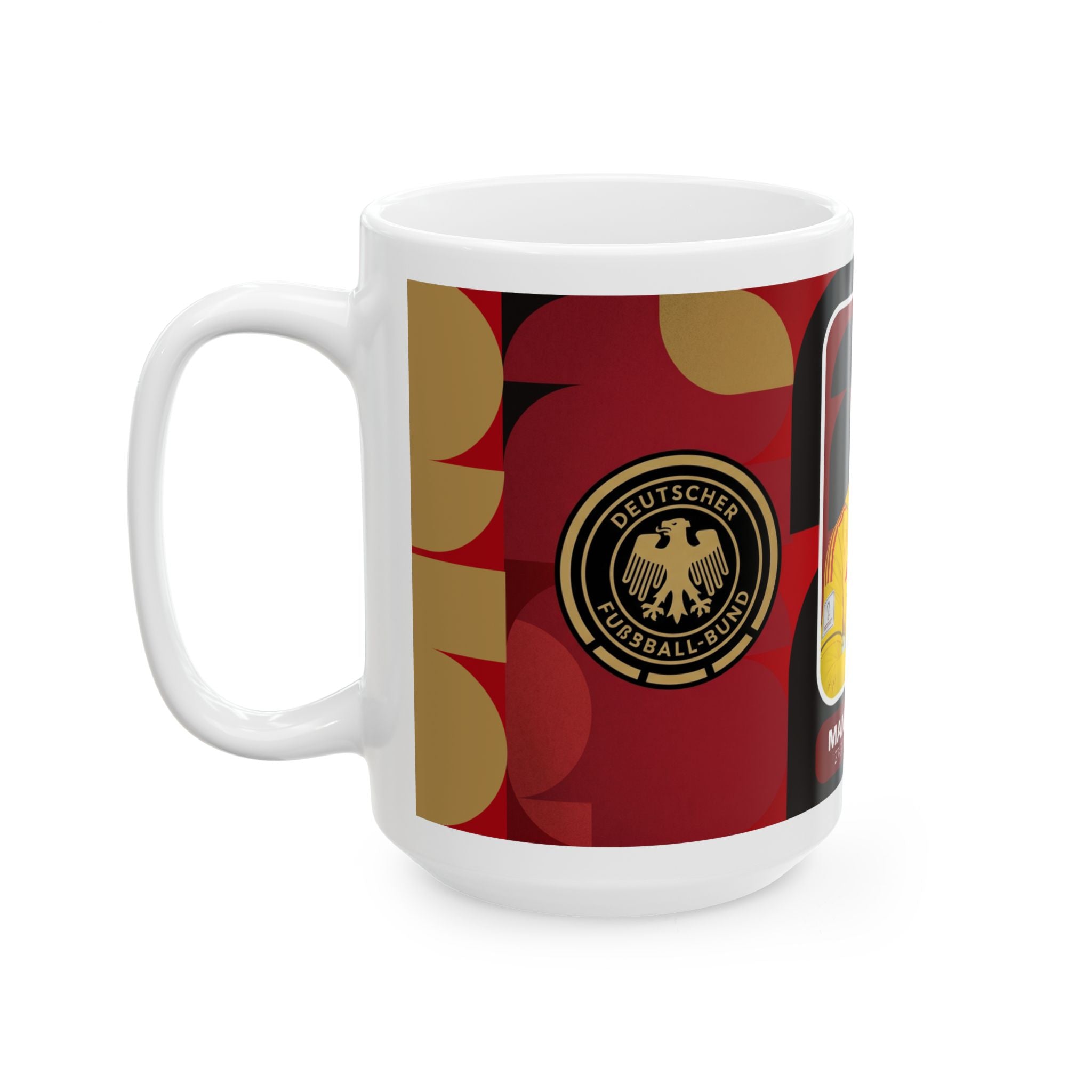 Germany Soccer Player Manuel Neuer Mug — Football Fan Gift (11oz, 15oz), World Cup 2026 Mugs
