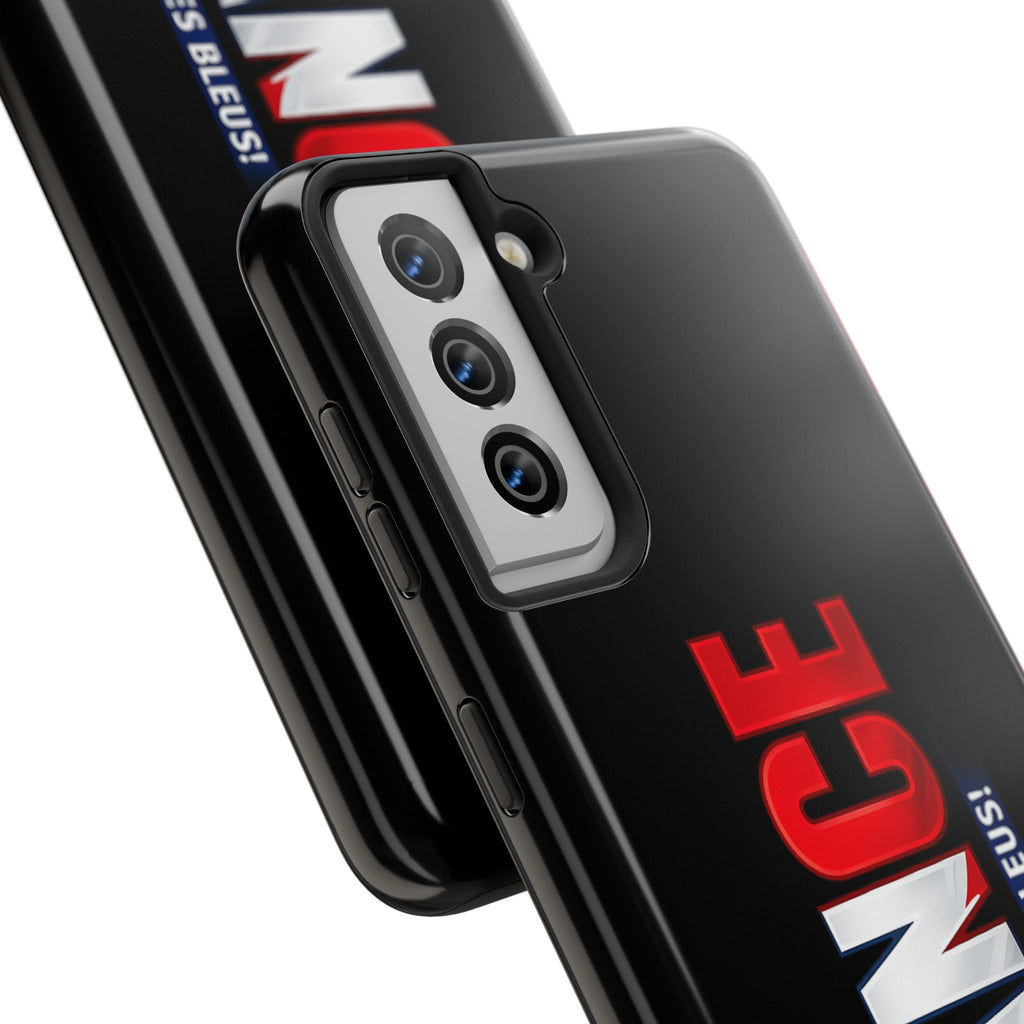 France tricolor vertical text Phone Case | Allez Les Bleus!, Cuctom Protective, Glossy Tough Cases, World Cup 2026