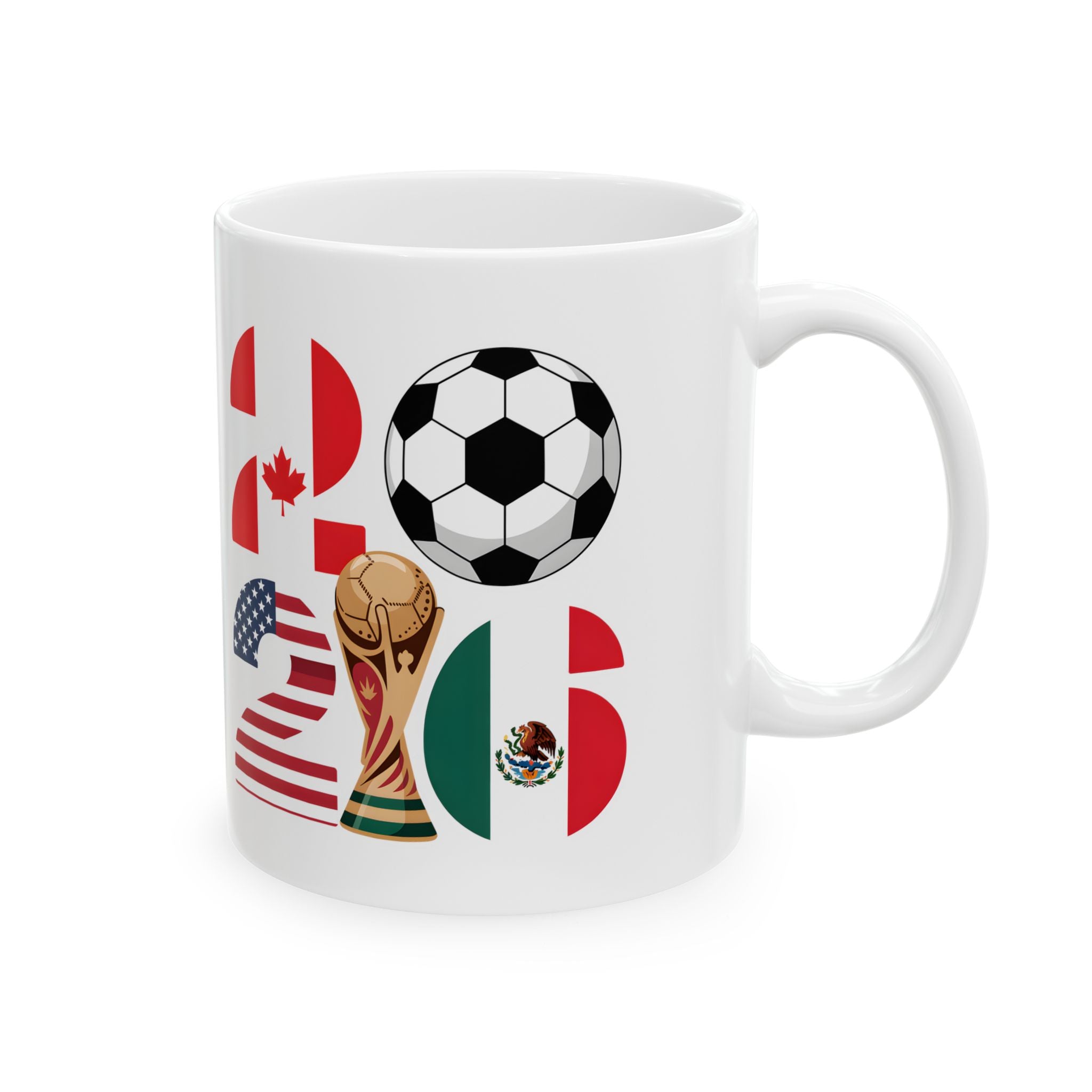 Saudi Arabia Soccer Mug, World Cup 2026 Coffee Mugs, Saudi Arabia Flag, Gift For Dad