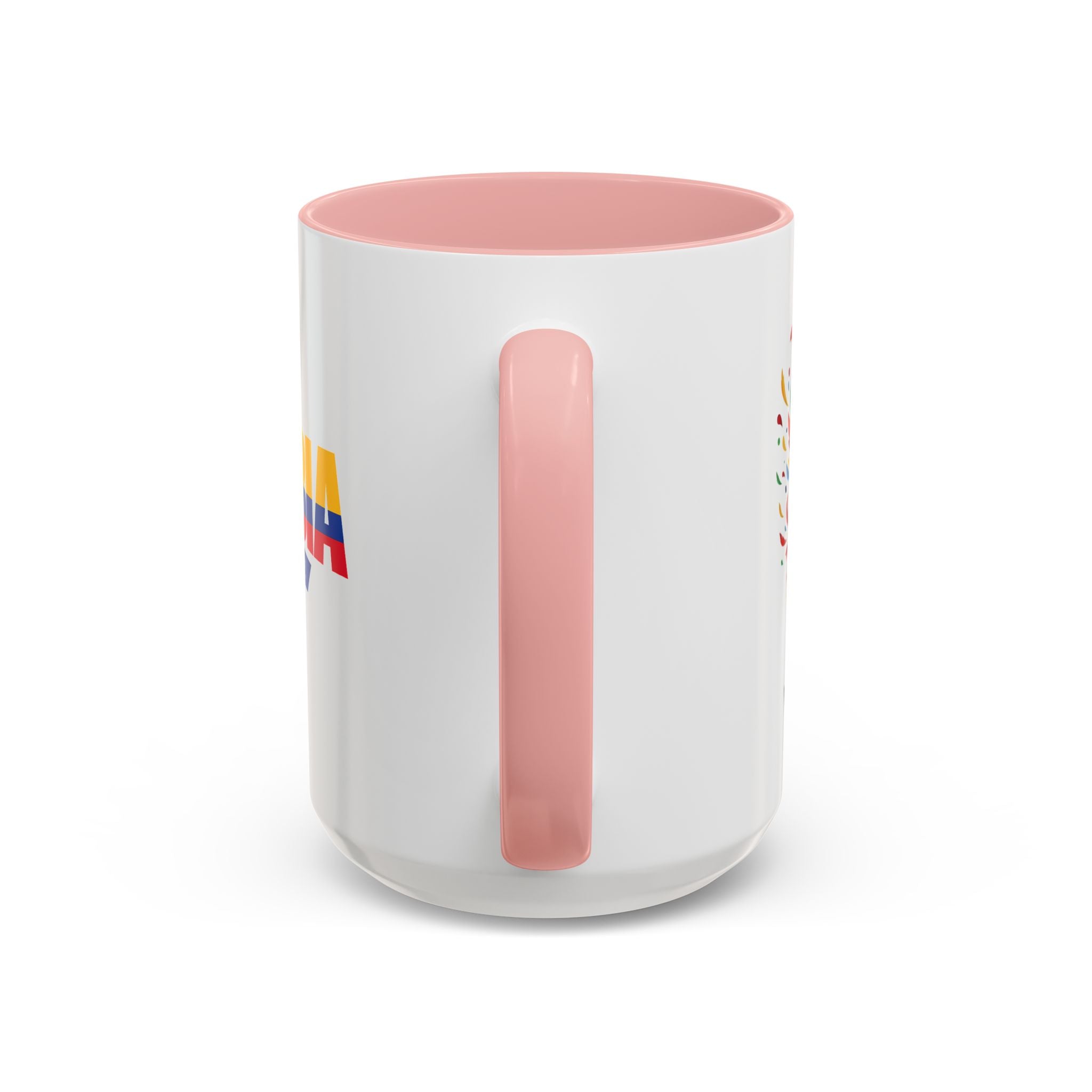 Colombia Vamos Colombia! Accent Coffee Mug | 11oz 15oz ceramic World Cup 2026, Soccer Gift
