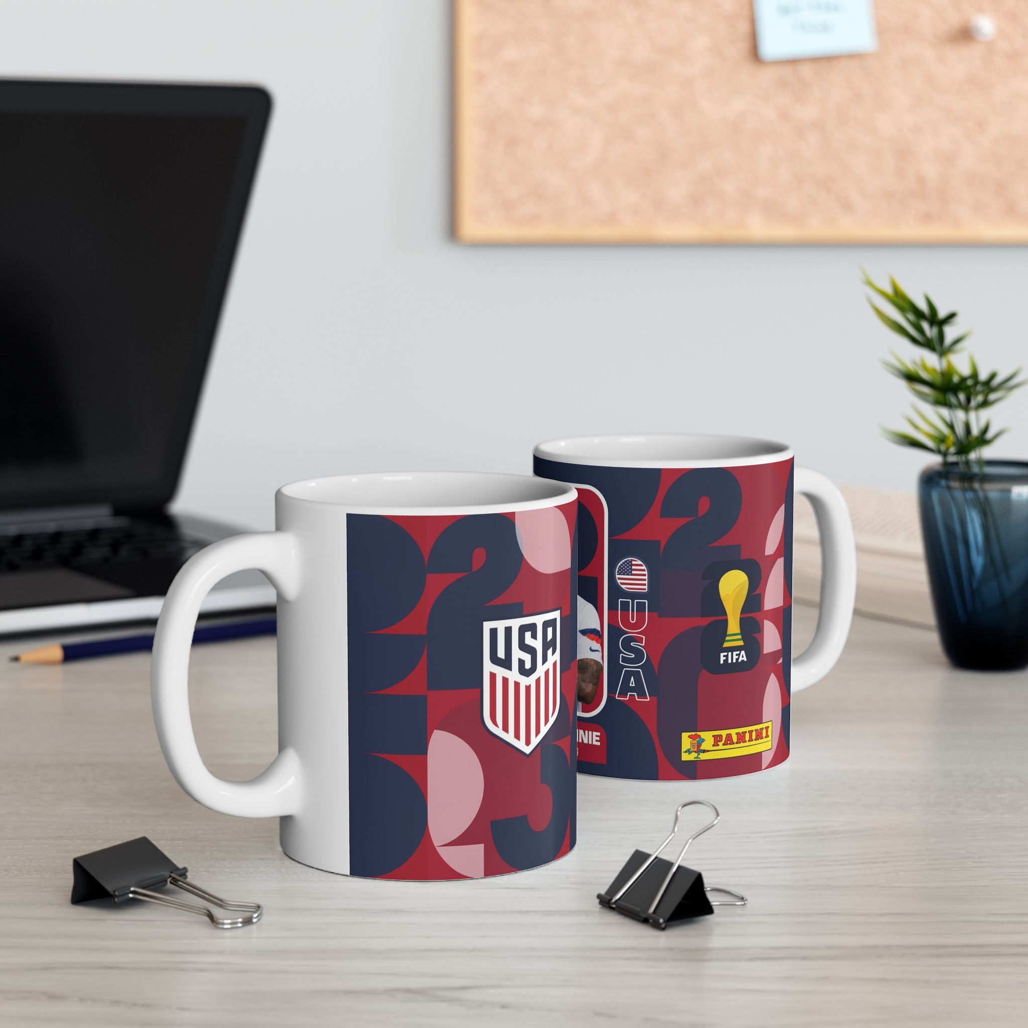 USA Soccer player Weston McKennie Mug – 11oz/15oz Fan Coffee Cup, World Cup 2026 Mugs