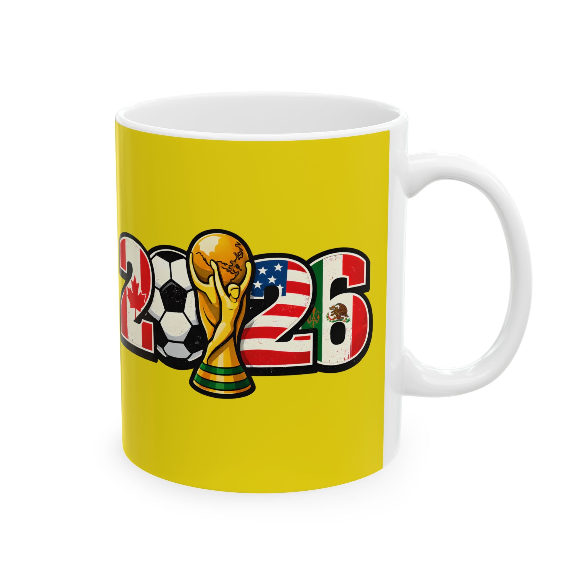 Colombia World Cup 2026 Soccer Mug, Ceramic Mug, Colombia Flag, Gift For Dad