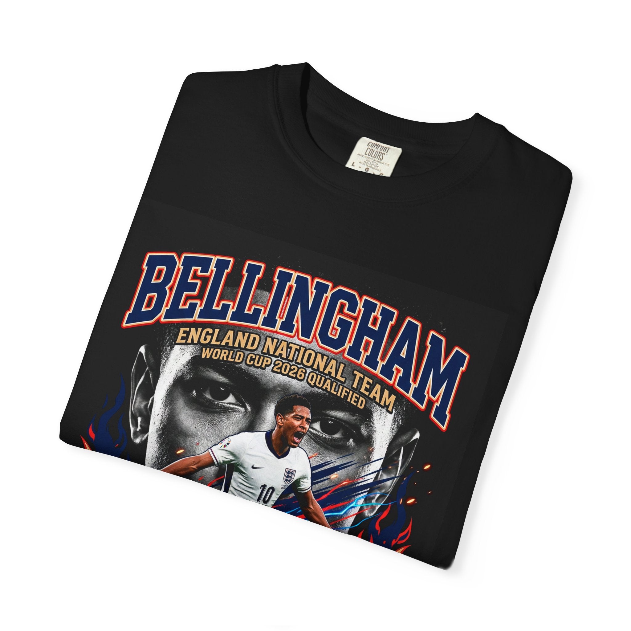 England World Cup 2026 T-shirt, Bellingham Collection Shirt, Gift for him, England Flag, Collectible
