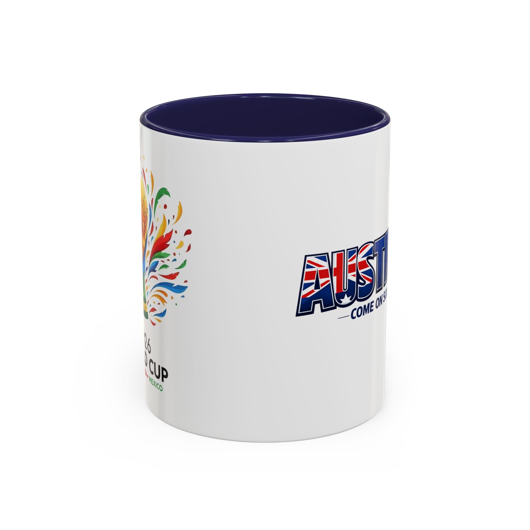 Australia Soccer Cheers Mug | Accent Coffee Mug 11oz 15oz