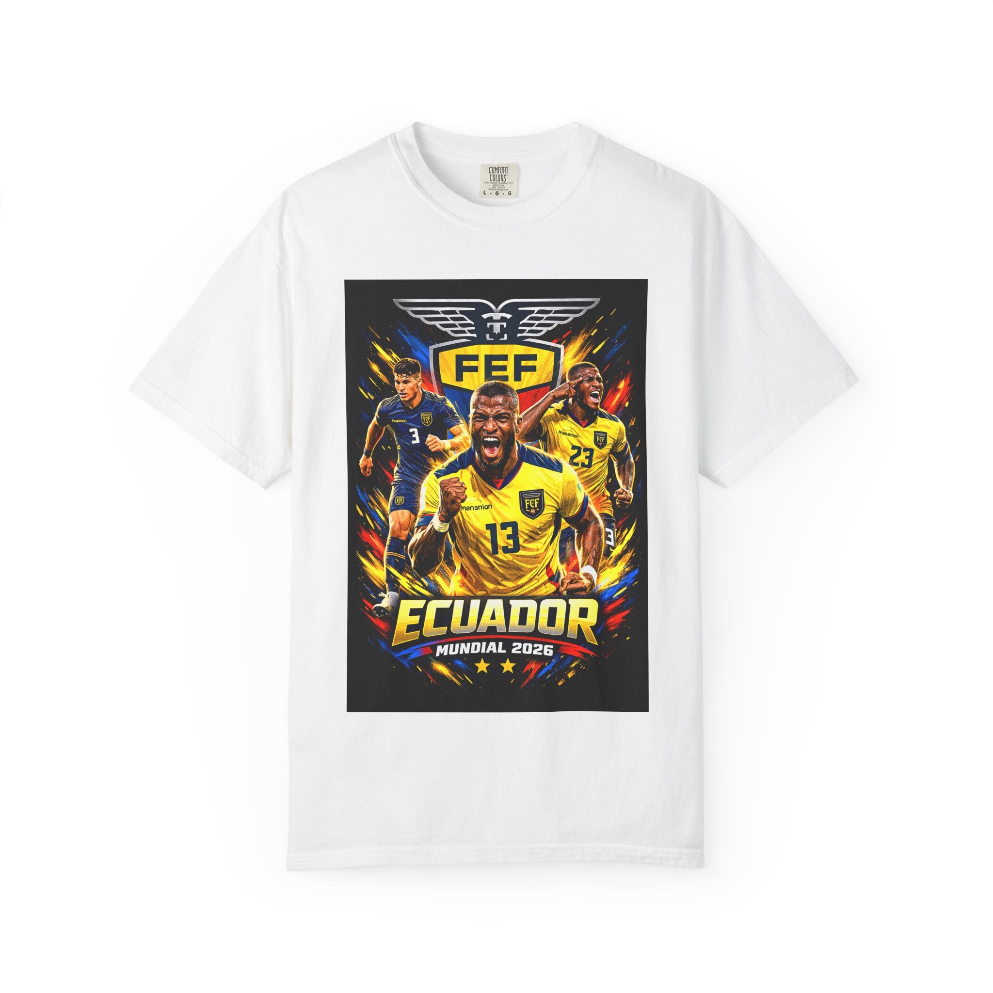 Ecuador Soccer Players T-Shirt | 2026 World Cup Team Tee, Ecuador Flag, Gift for him, Collectible