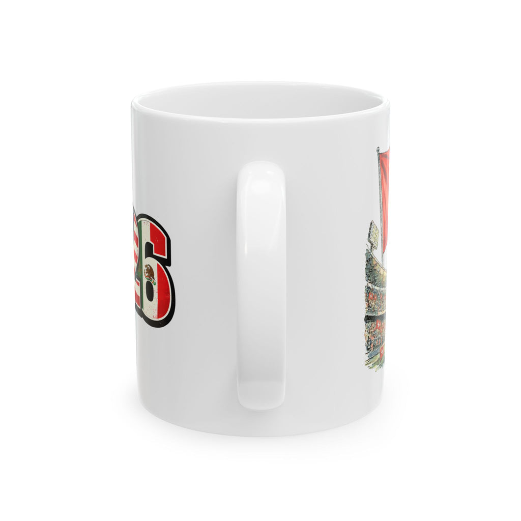 Switzerland World Cup 2026 Mug, Soccer Fan Gift, Switzerland Flag, Ceramic Coffee Cup