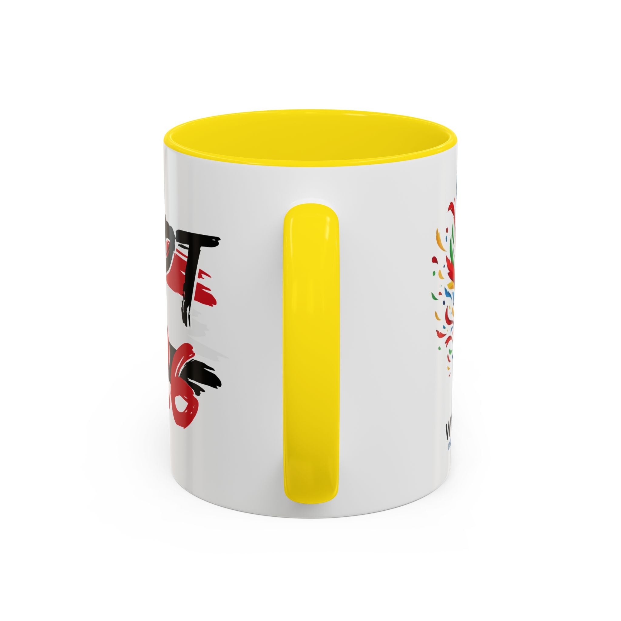 Egypt 2026 Soccer World Cup Accent Coffee Mug | Egypt 2026 Football Flag Design, Soccer World Cup 2026, Gift for Dad