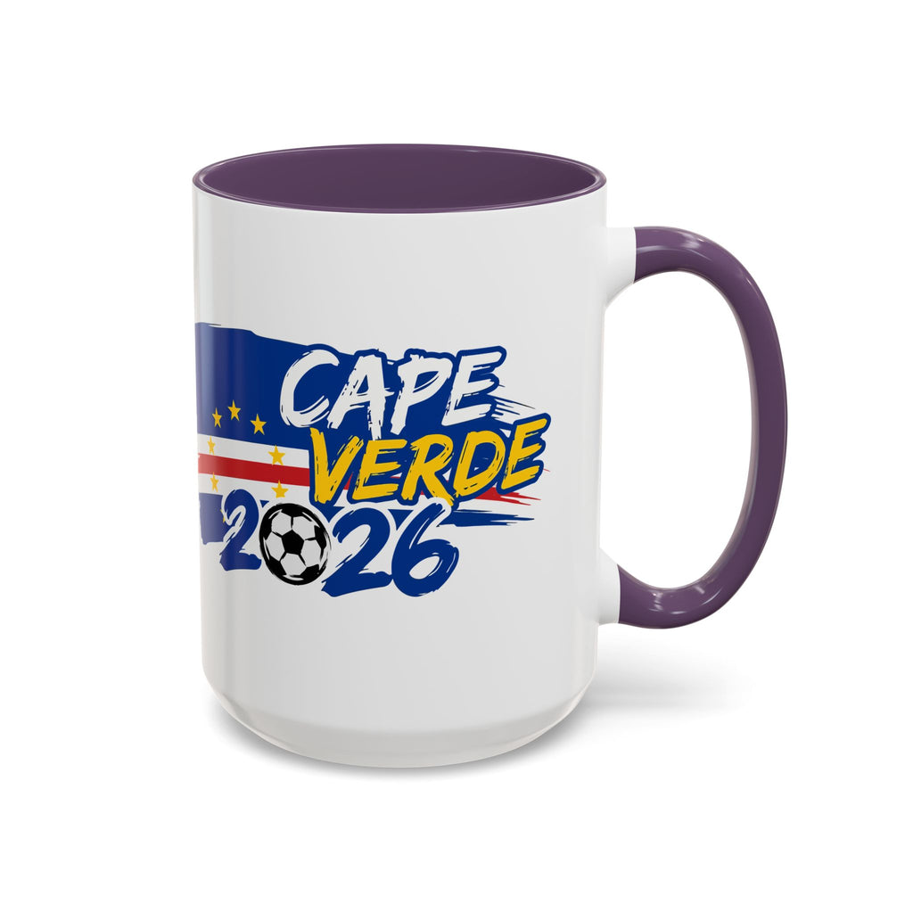 Cape Verde 2026 Soccer World Cup Mug | Accent Coffee Mug 11oz 15oz,Soccer World Cup 2026, Gift for Dad