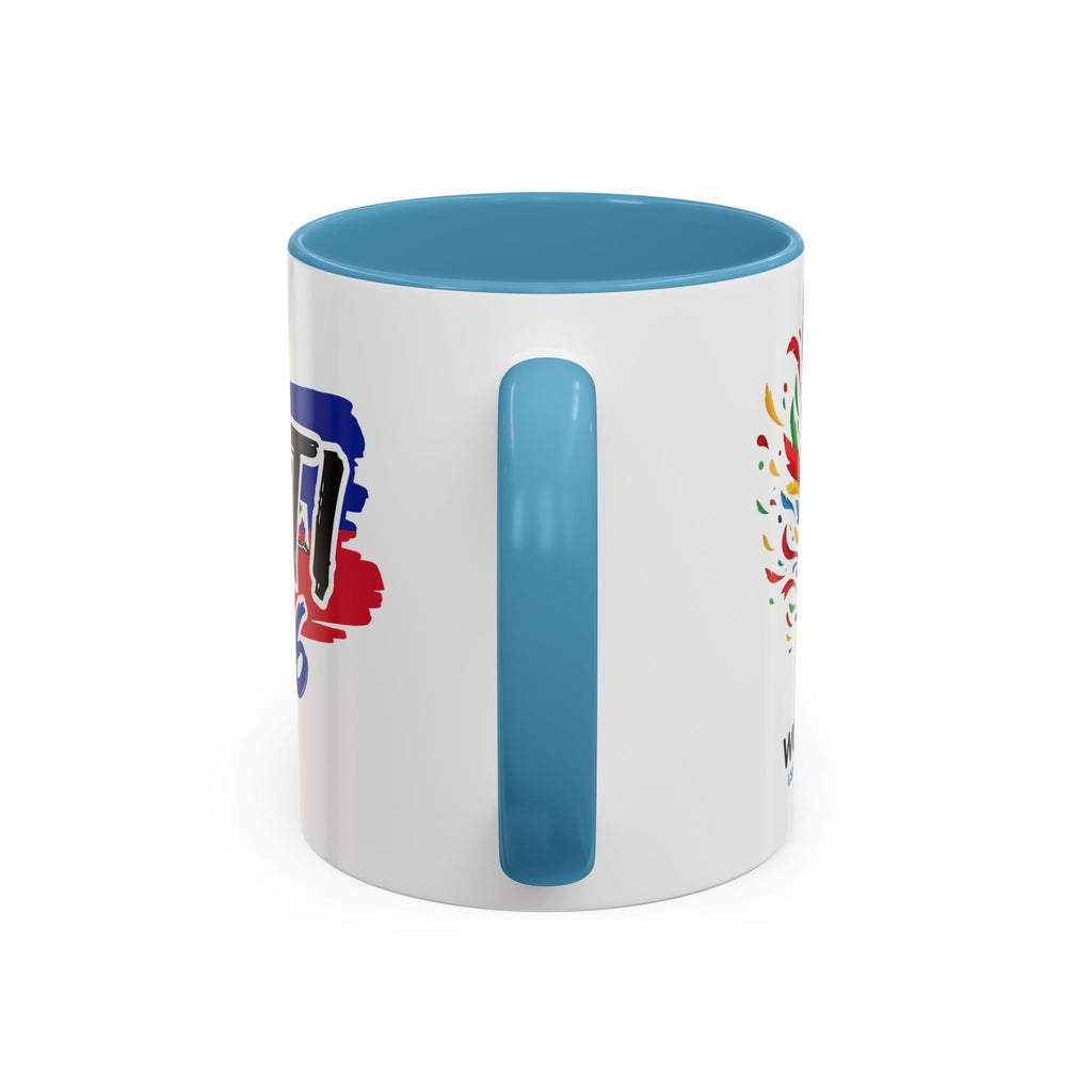 Haiti 2026 Soccer Graphic Mug | Accent Coffee Mug,Soccer World Cup 2026, Gift for Dad