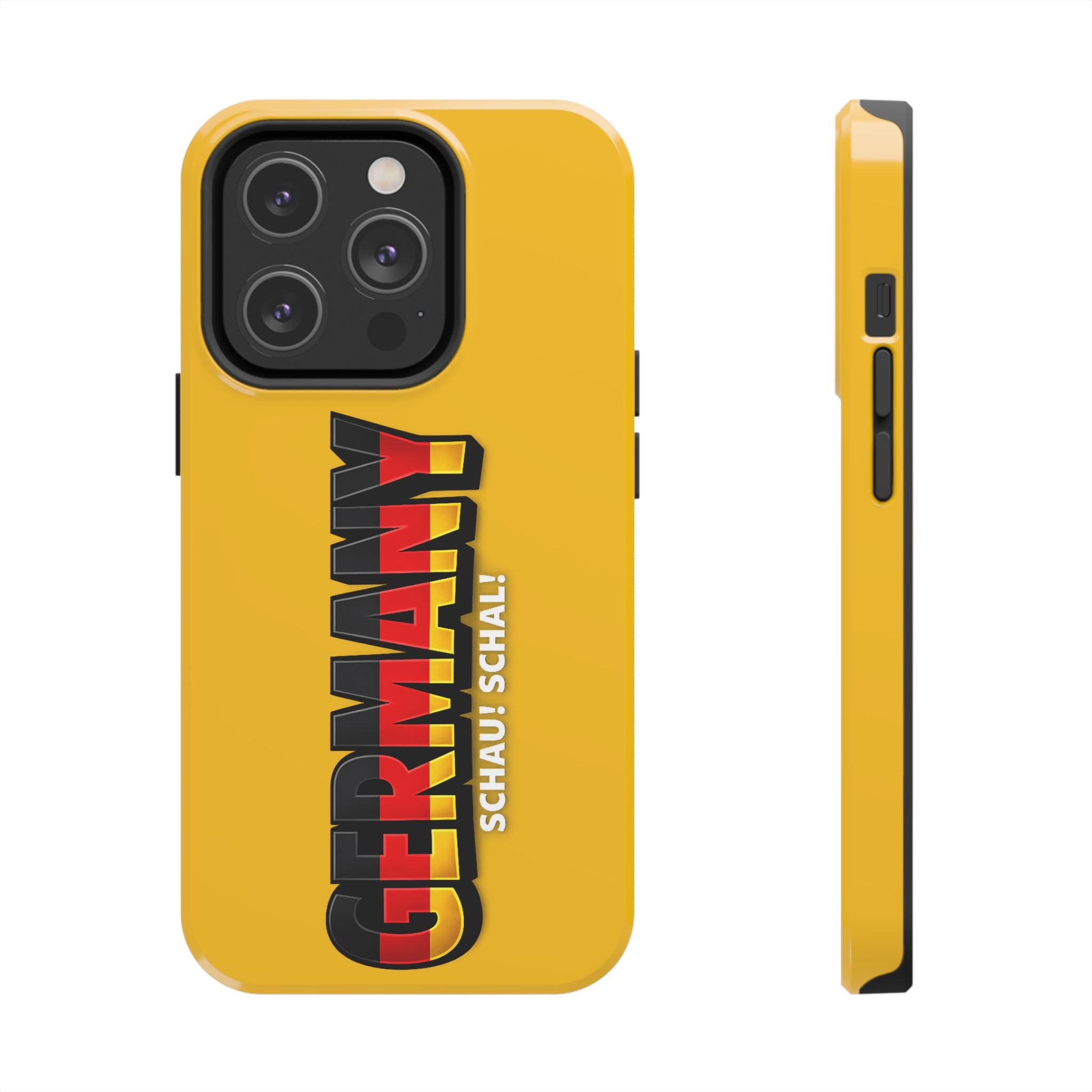 Germany Text Phone Case | Soccer Fan Phone Case, Protective, Glossy, World Cup 2026