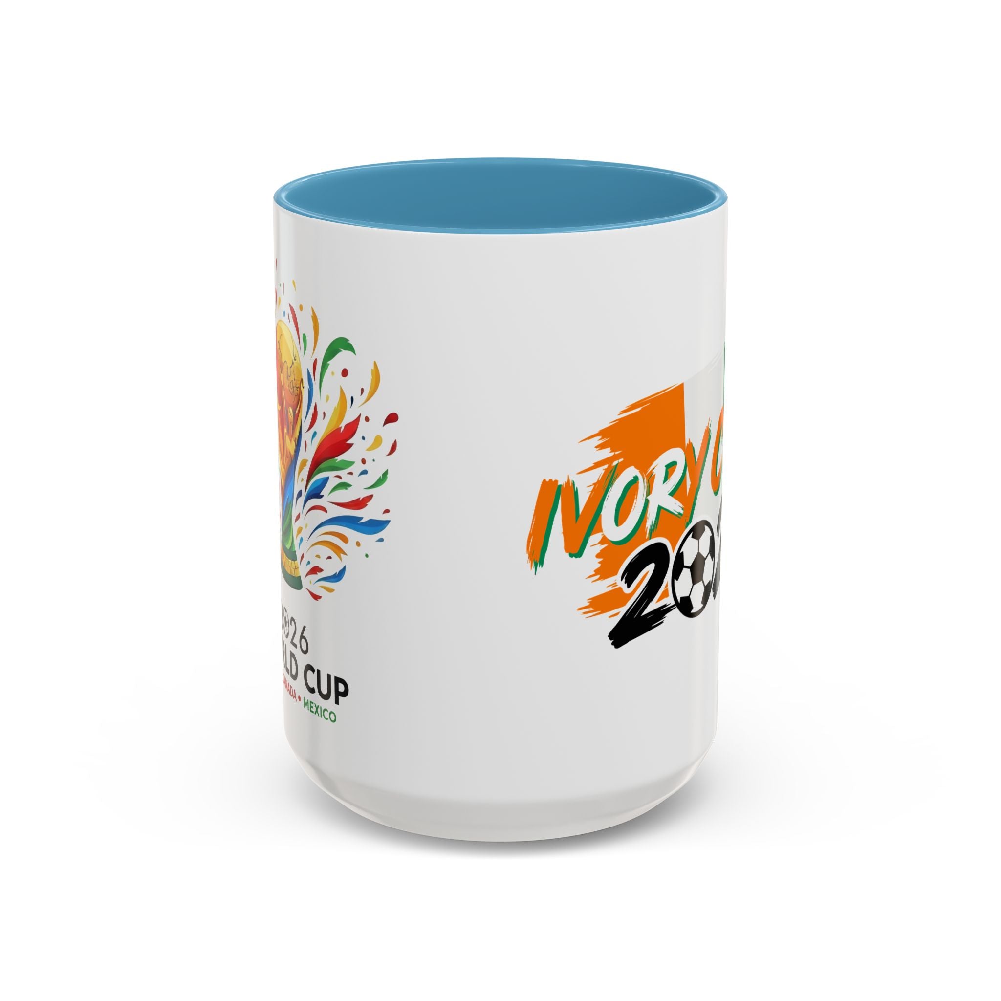 Ivory Coast 2026 Soccer Logo Mug | Accent Coffee Mug 11oz 15oz,Soccer World Cup 2026, Gifts for Dad