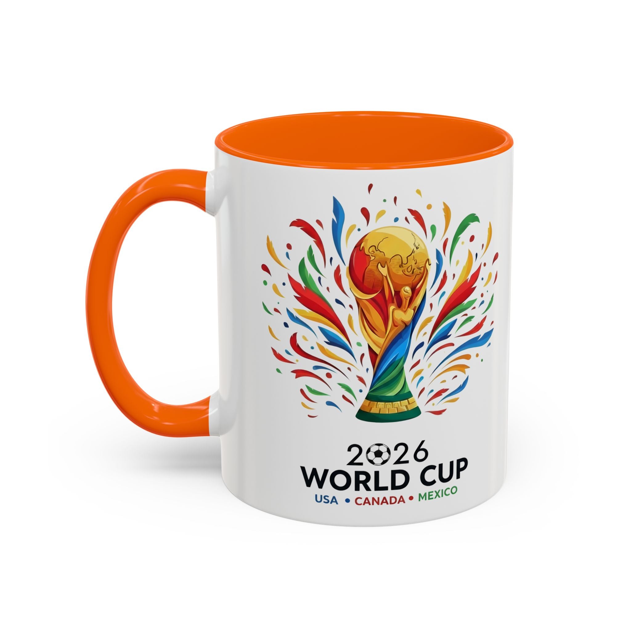 Ecuador Flag Text mug | Accent Coffee Mug (11/15oz), World Cup 2026, Gift for Dad, Father Day