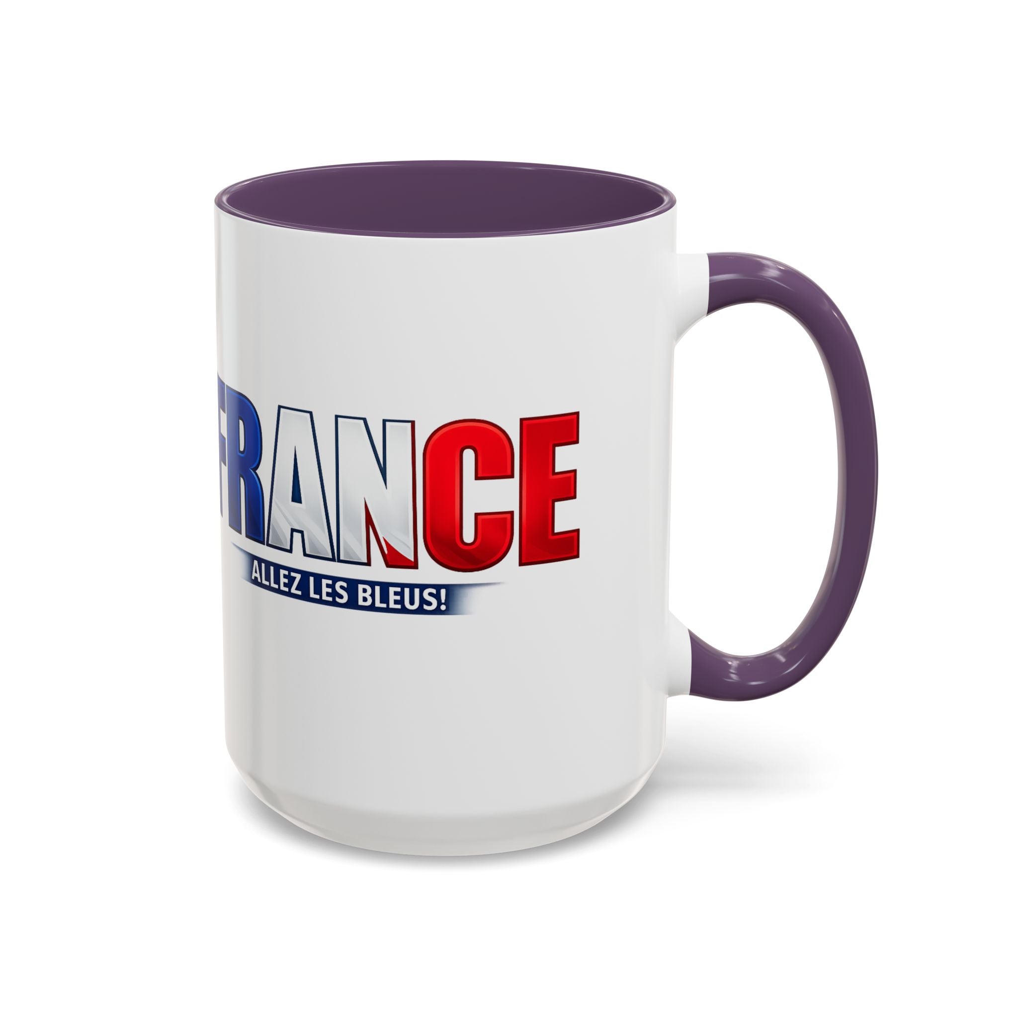 France Tricolor Logo Coffee Mug | Accent Coffee Mug 11oz 15oz, Worl Cup 2026, Gift for mom and dad