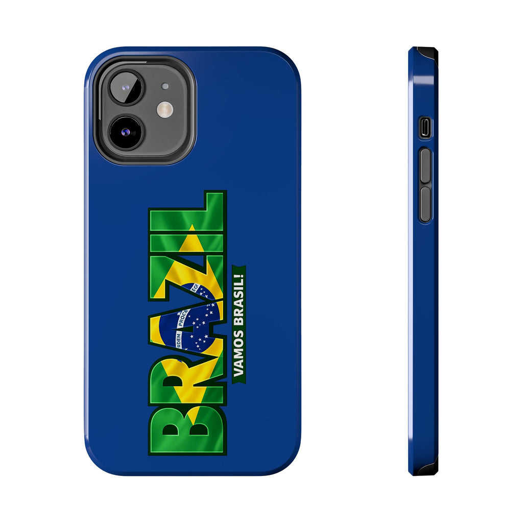 Brazil Soccer Fan Phone Case, Protective, Glossy, World Cup 2026, Tough Cases, Custom Phone Cases