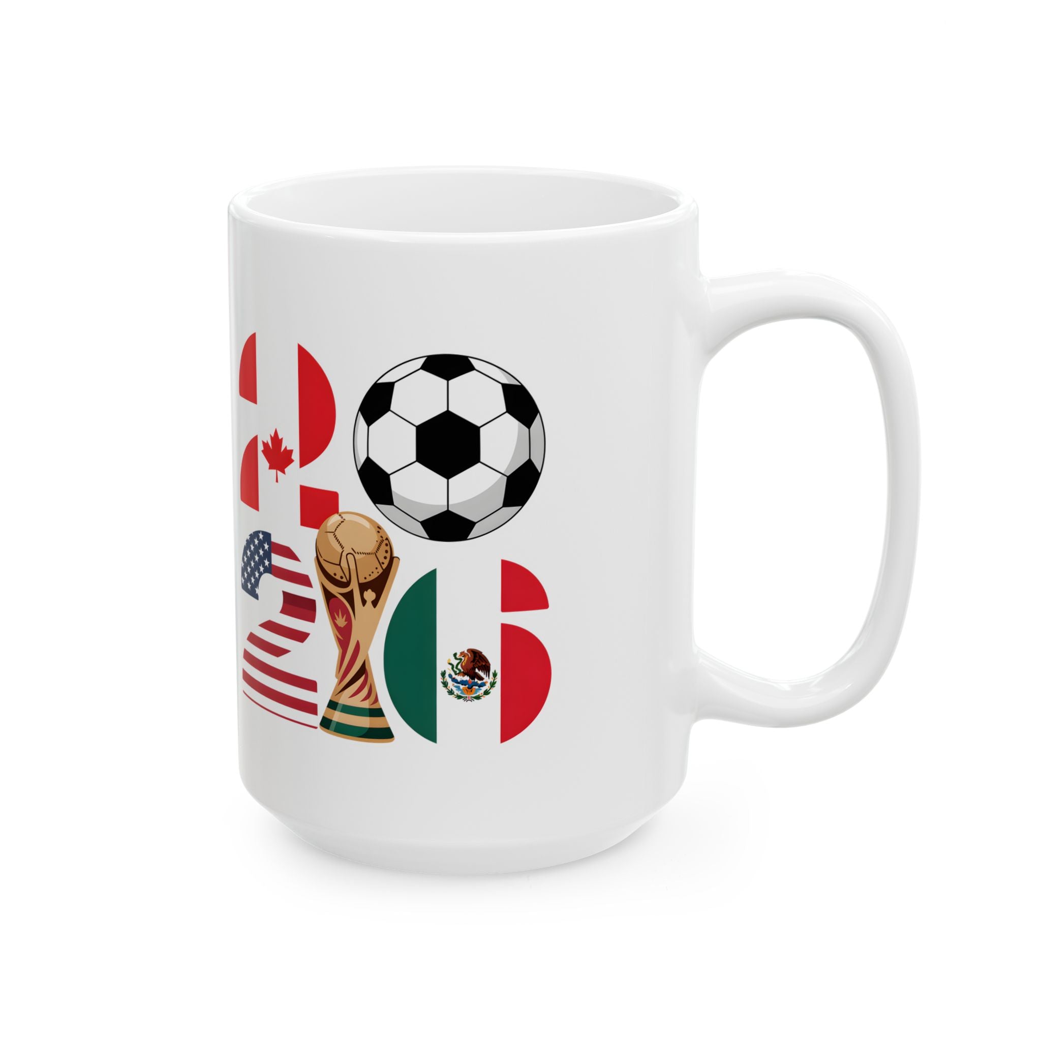 Panama Soccer Mug | Soccer Ball, World Cup 2026 Coffee Mugs, Ceramic Mug, Gift For Dad
