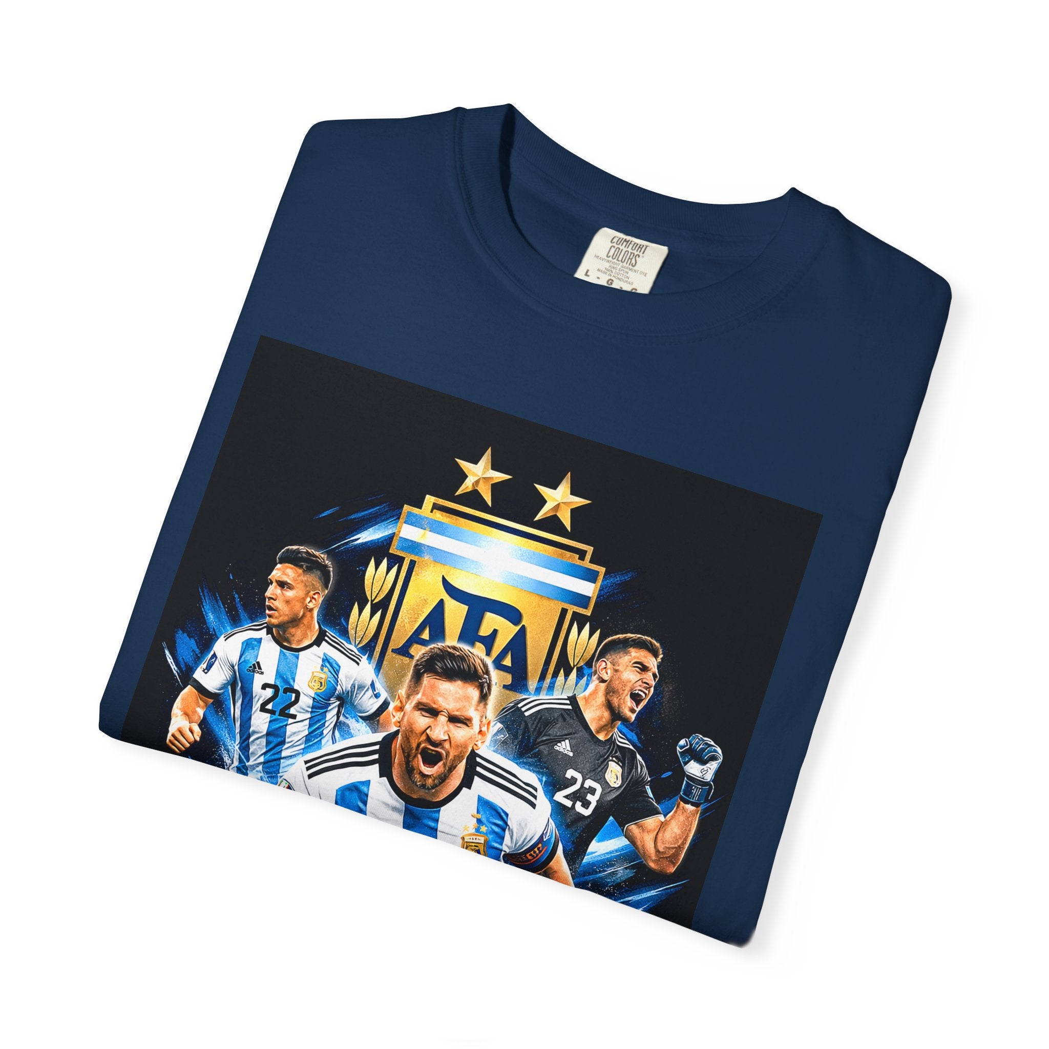 Argentina Soccer Players T-Shirt | 2026 World Cup Back Print, Argentina Flag, Gift for him, Collectible