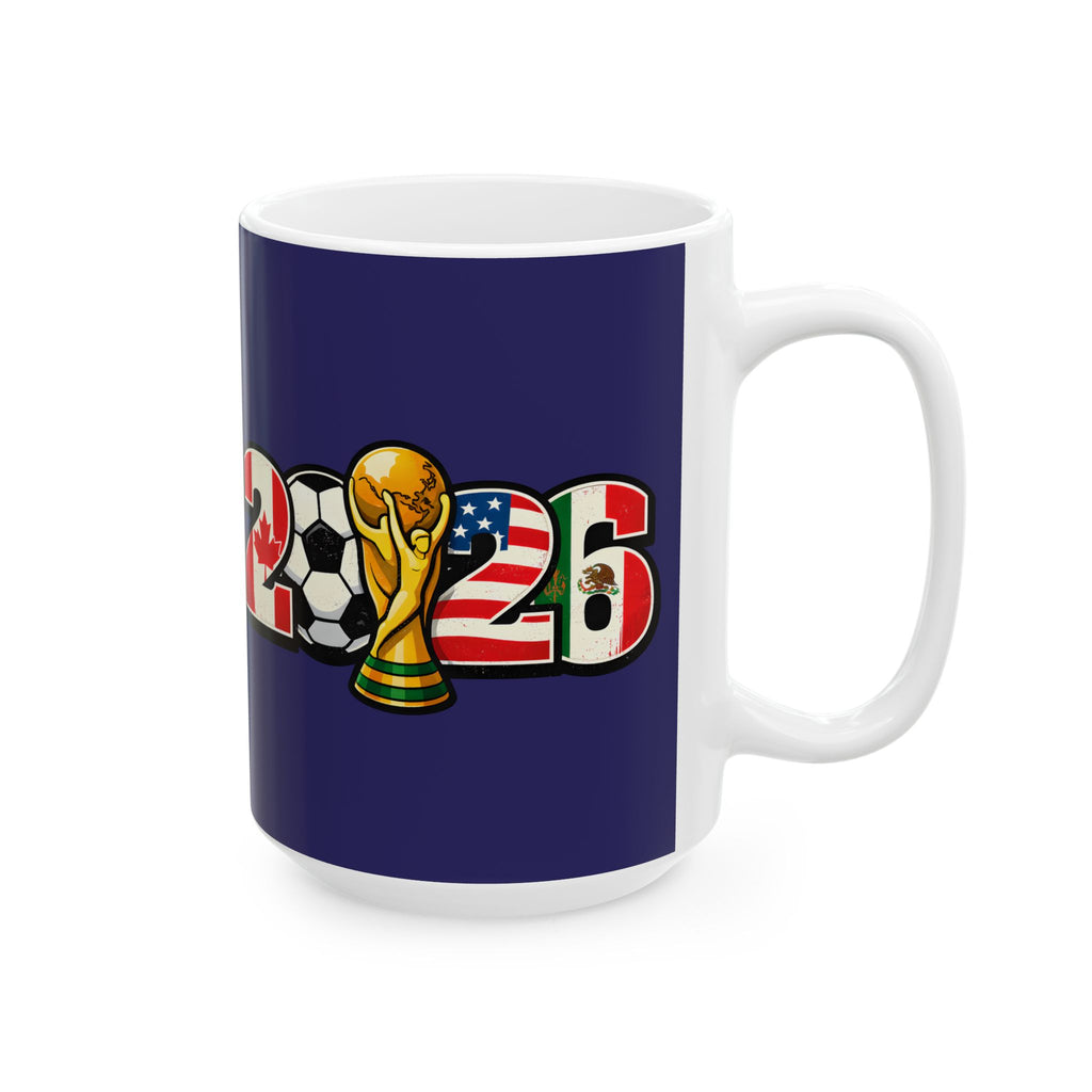 France World Cup 2026 Soccer Fans Mug, France Flag, Ceramic Mug, Gift For Dad