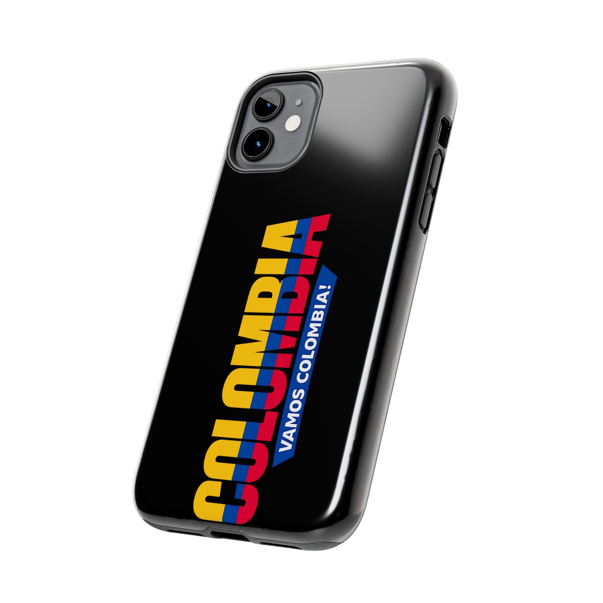 Colombia Vertical Flag Phone Case | Vamos Colombia, Protective, Glossy, World Cup 2026, Gift For Him