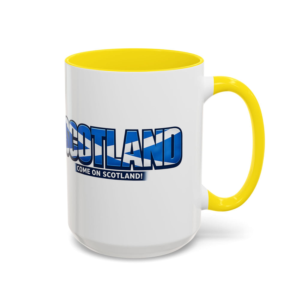Scotland Come On Scotland Mug | Accent Coffee Mug 11oz 15oz, Soccer World Cup 2026, Gift for Dad