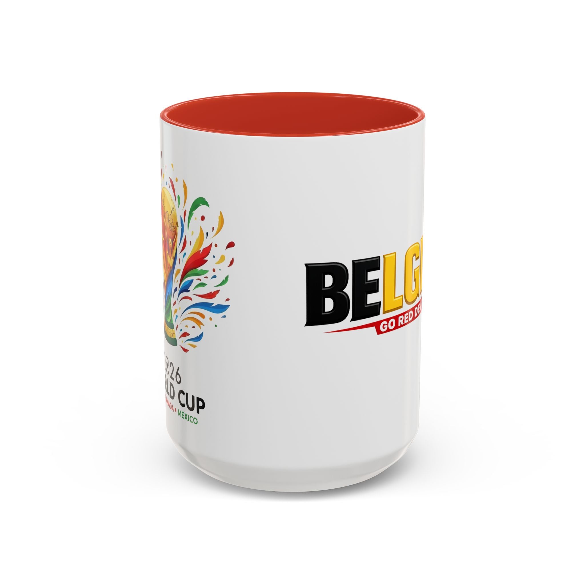 Belgium Go Red Devils Mug | Accent Coffee Mug 11oz 15oz