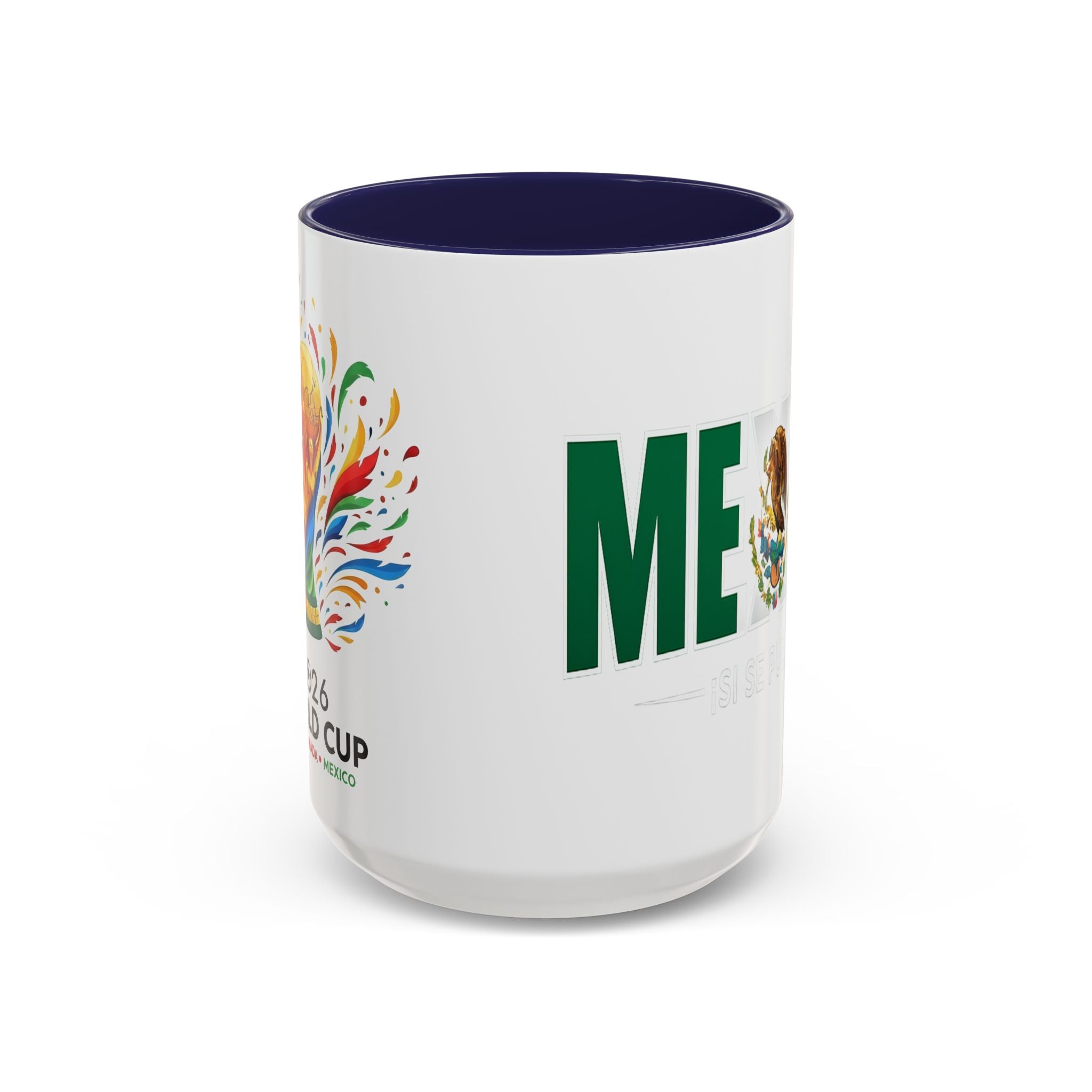 Mexico Coffee Mug | Accent Coffee Cup 11oz 15oz, World Cup 2026, Gift for Dad, Mexican Flag