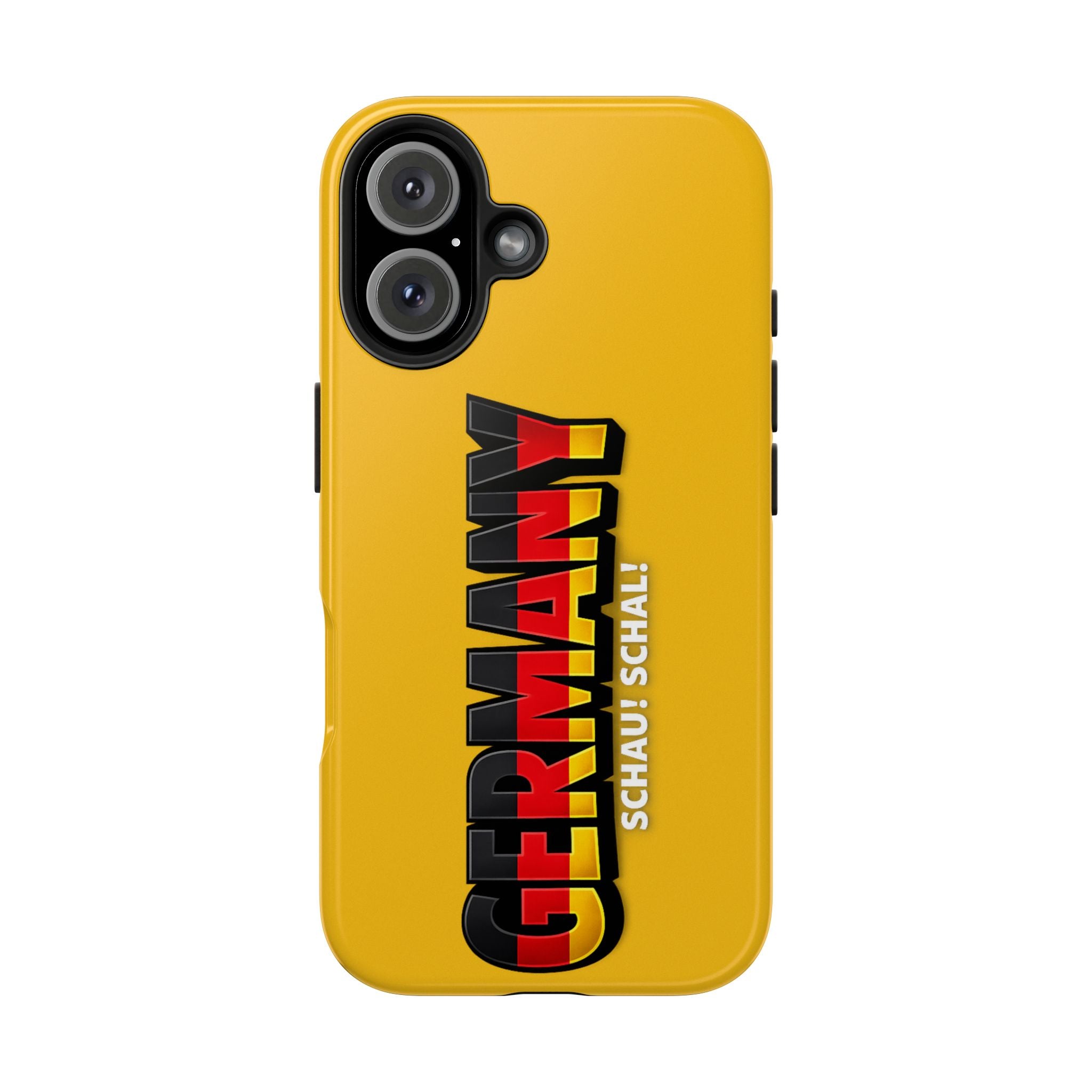 Germany Text Phone Case | Soccer Fan Phone Case, Protective, Glossy, World Cup 2026