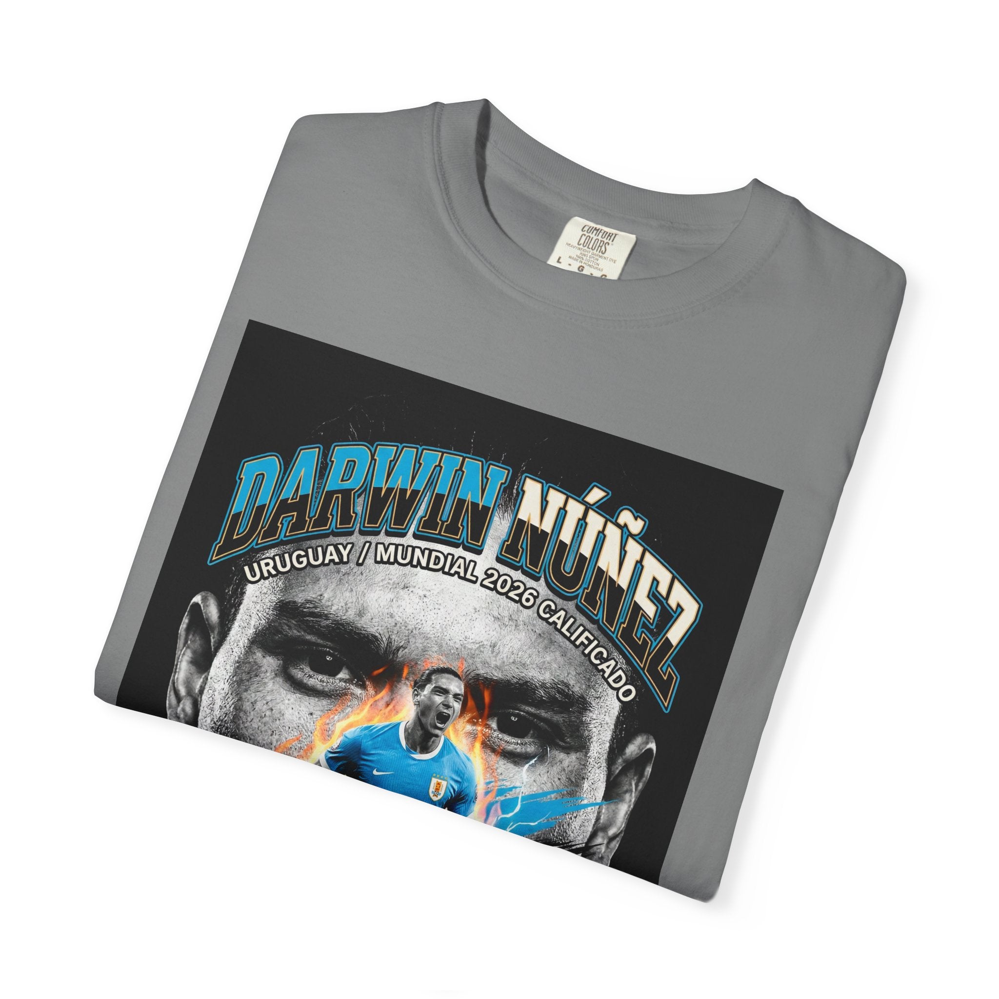 Darwin Núñez 19 Soccer Player T-Shirt | 2026 World Cup Tee, Uruguay Flag, Gift for him, Collectible