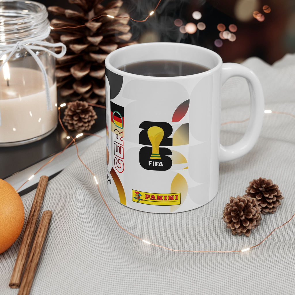 Germany Soccer Player Joshua Kimmich Mug – Ceramic Coffee Mug (11oz/15oz), World Cup 2026 Mugs