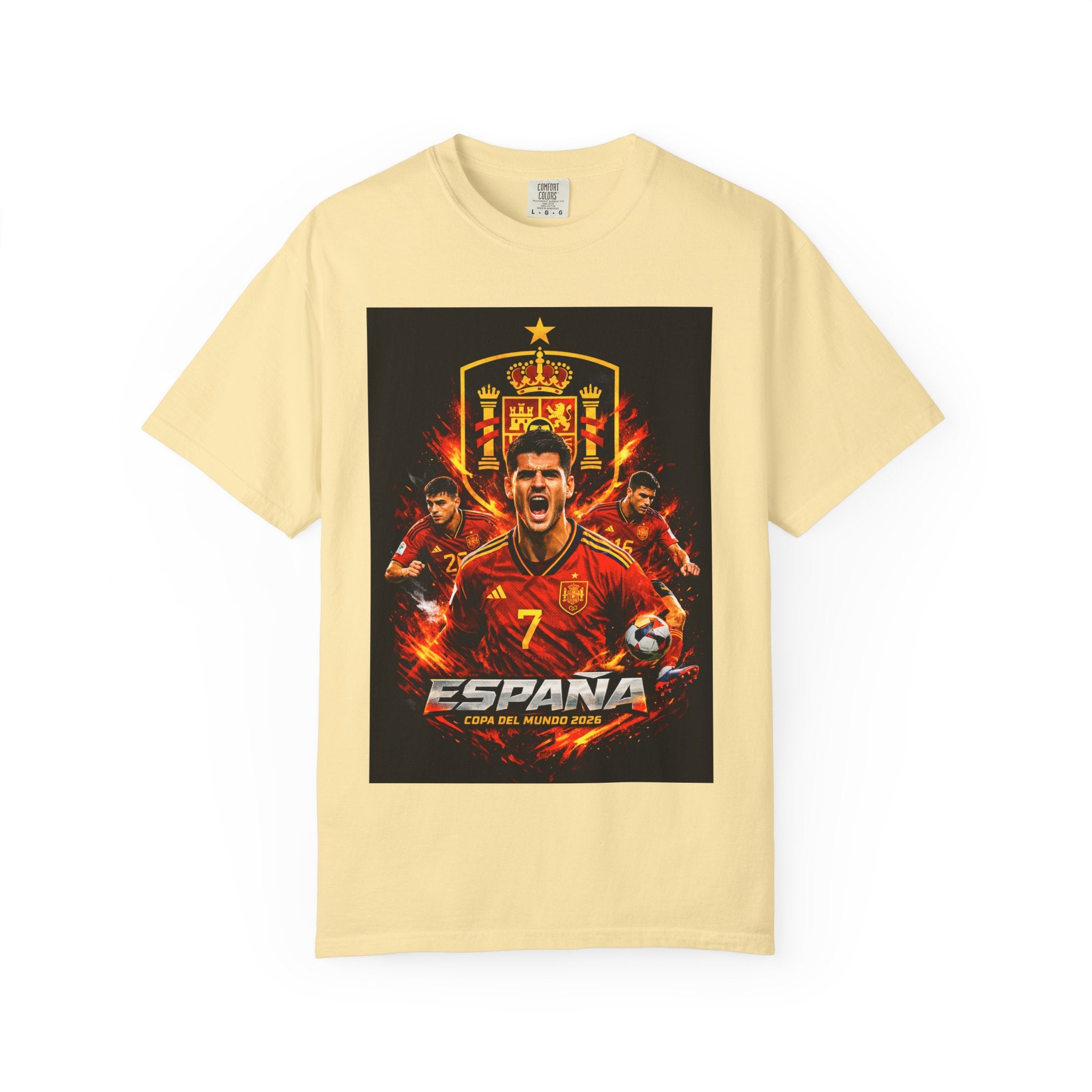 Spain Soccer Players T-Shirt | 2026 World Cup Spain Football Tee, Spain Flag, Gift for him, Collectible