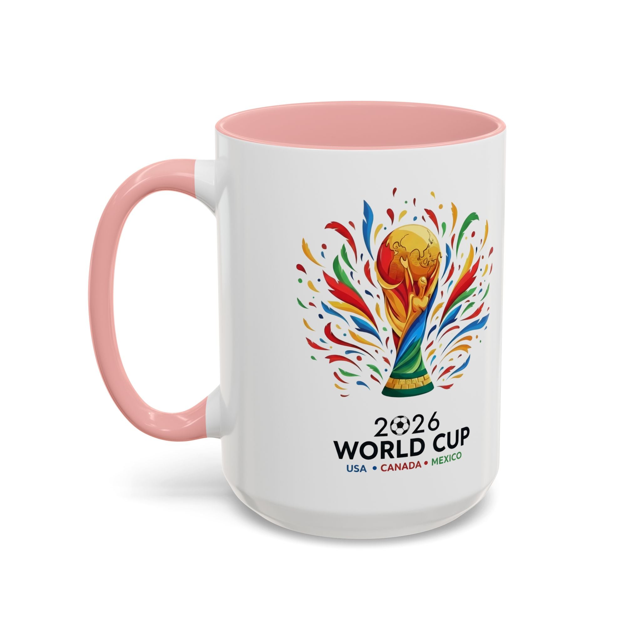 Egypt 2026 Soccer World Cup Accent Coffee Mug | Egypt 2026 Football Flag Design, Soccer World Cup 2026, Gift for Dad