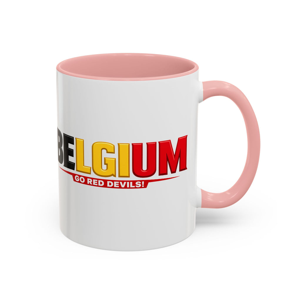 Belgium Go Red Devils Mug | Accent Coffee Mug 11oz 15oz