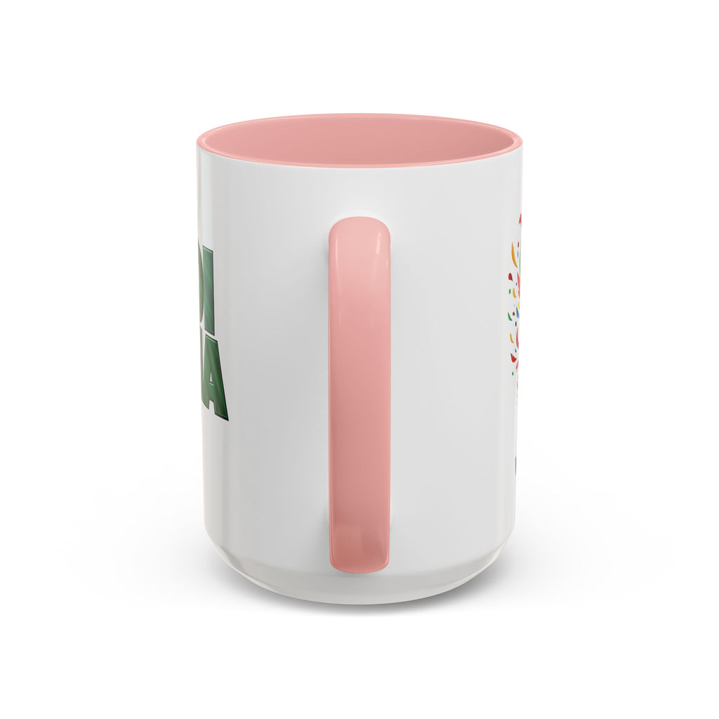Saudi Arabia Typography Mug | Accent Coffee Mug, Green National Design, Soccer World Cup 2026, Gifts for Dad