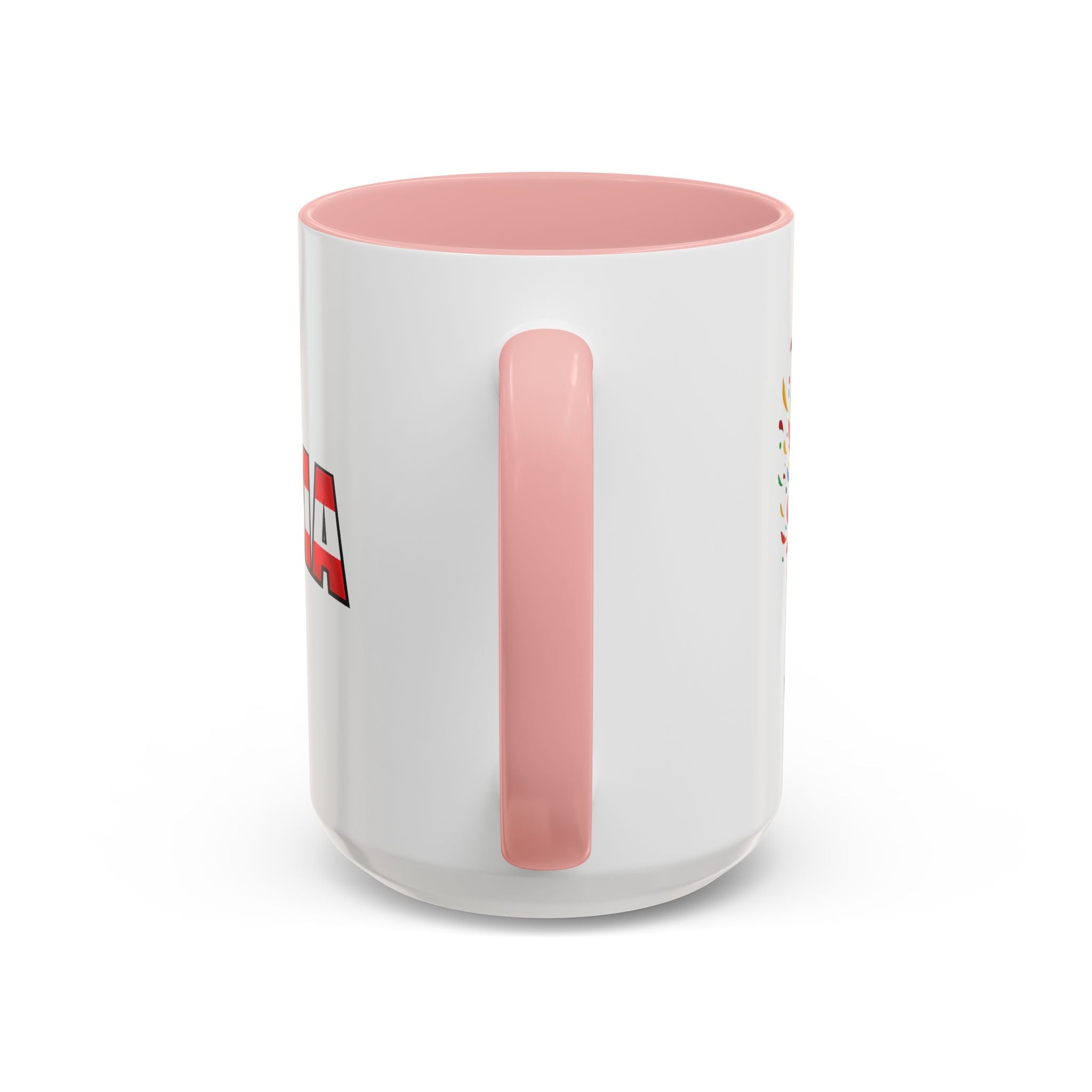Austria Flag Text mug | Accent Coffee Mug (11/15oz)