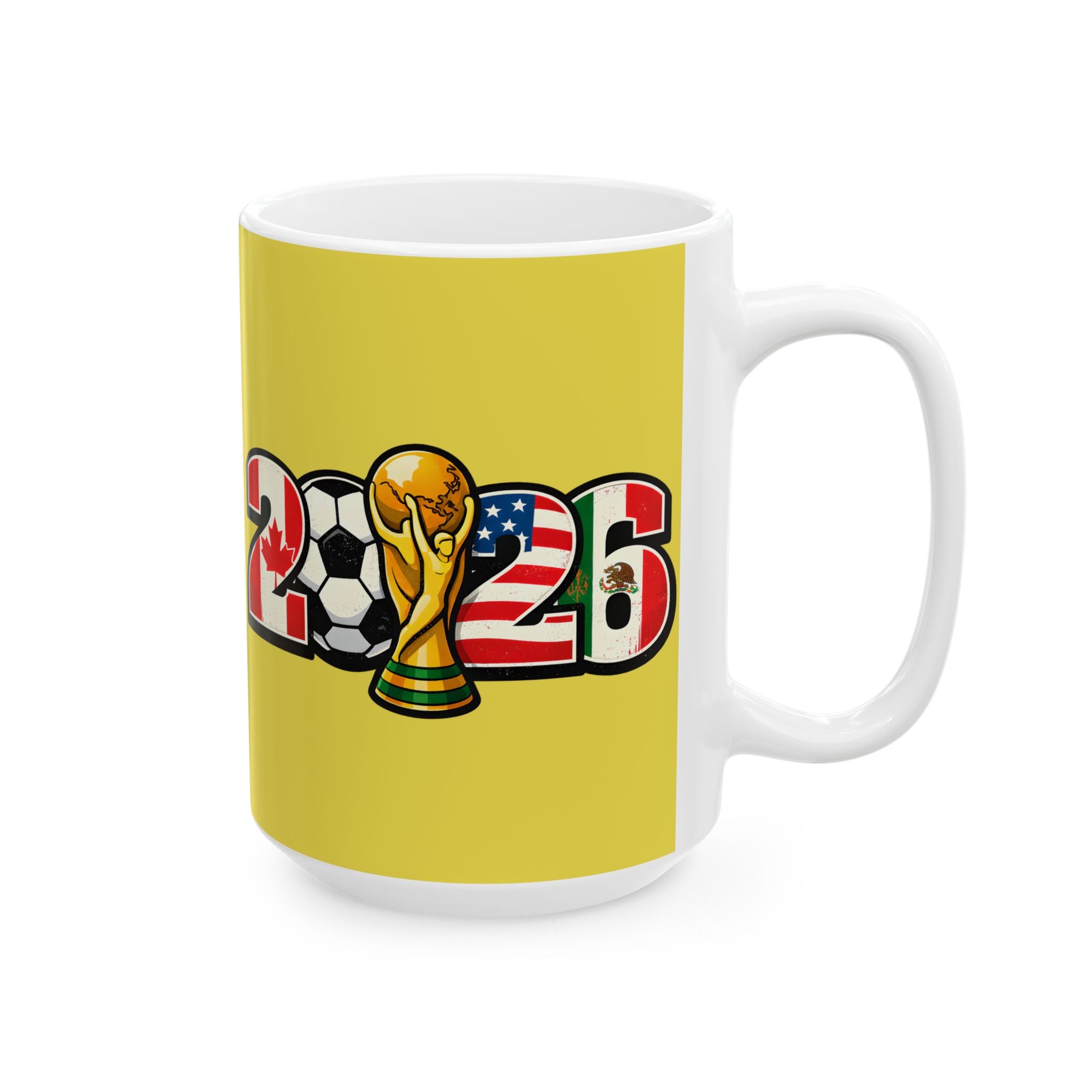 Brazil World Cup 2026 Mug | Fan Coffee Cup, Brazil Flag, Gift For Dad
