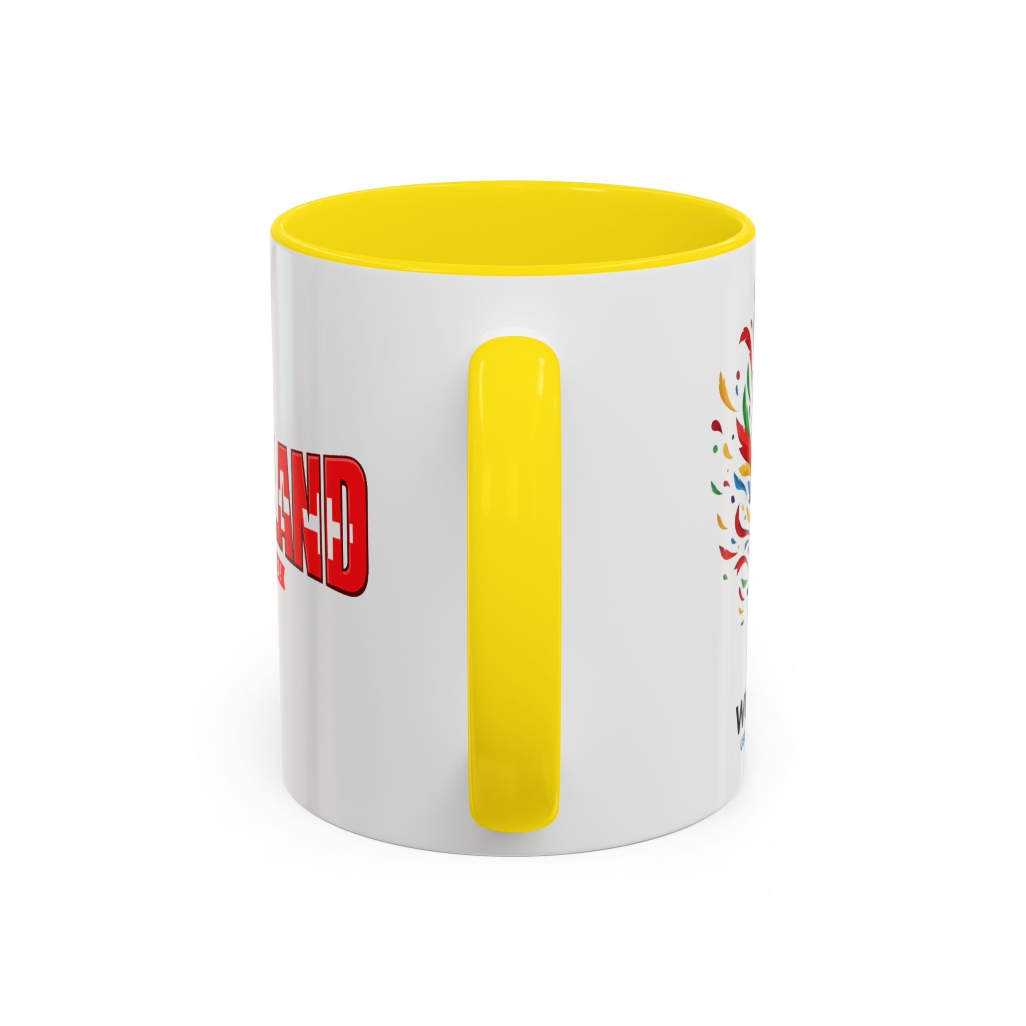 Switzerland Soccer Typography Mug | Accent Coffee Mug 11oz 15oz, Soccer World Cup 2026, Gift for Dad