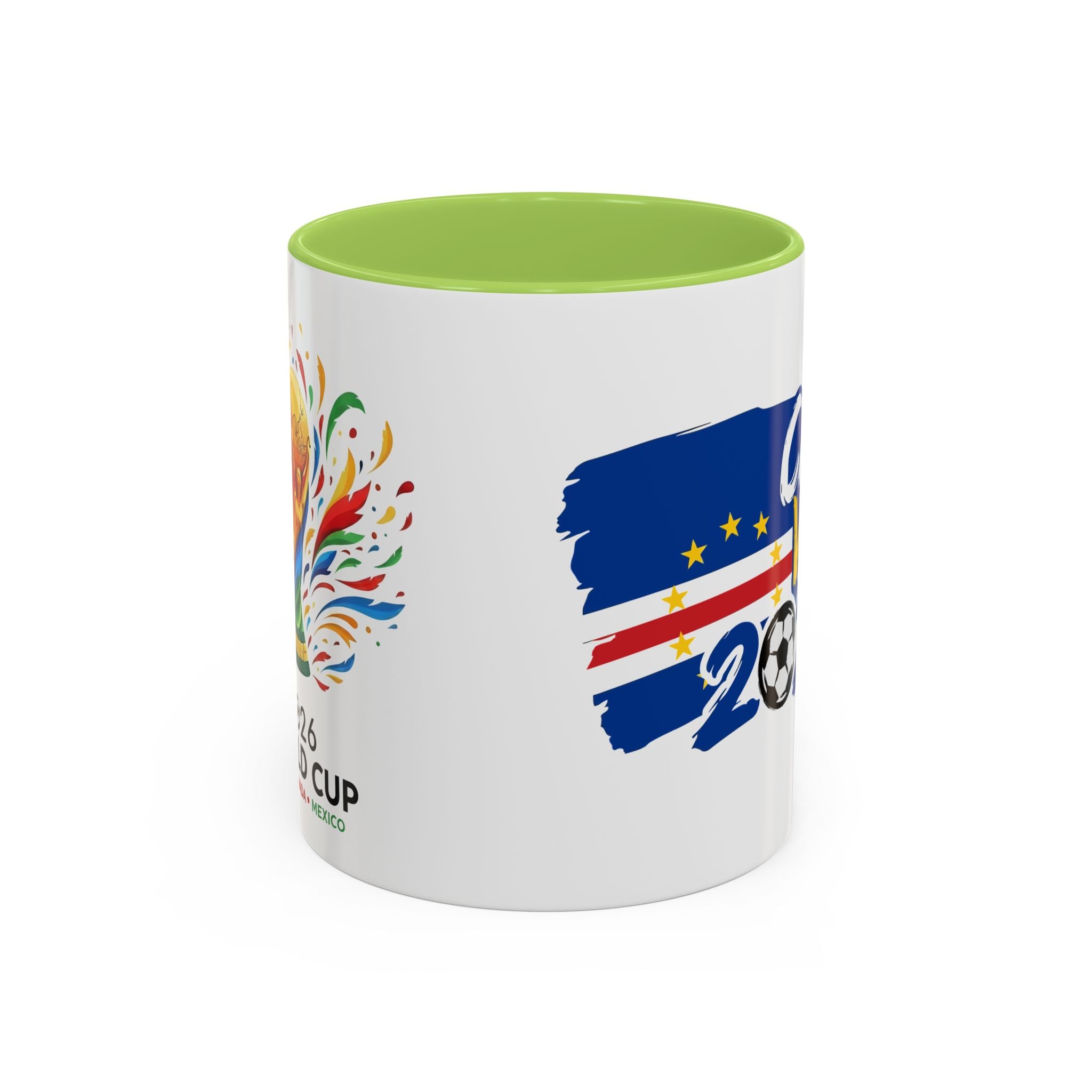 Cape Verde 2026 Soccer World Cup Mug | Accent Coffee Mug 11oz 15oz,Soccer World Cup 2026, Gift for Dad