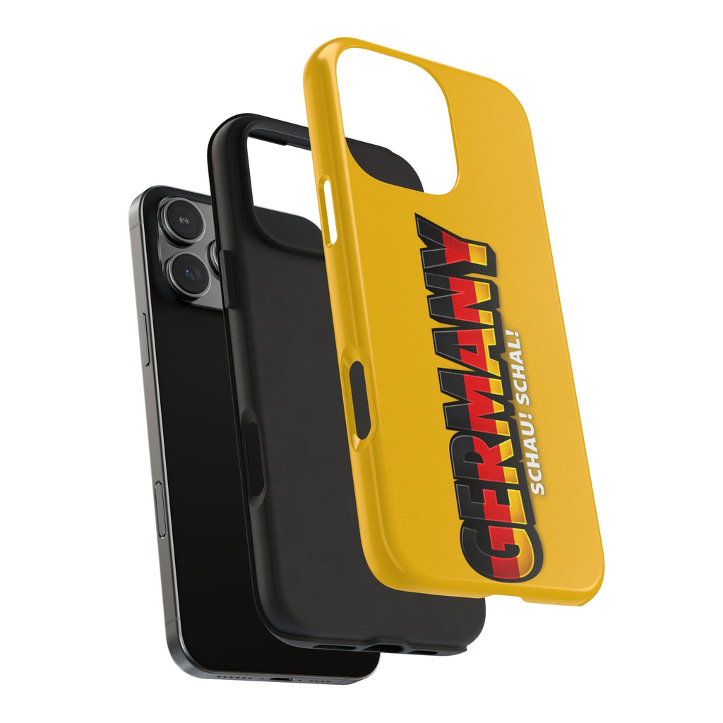 Germany Text Phone Case | Soccer Fan Phone Case, Protective, Glossy, World Cup 2026